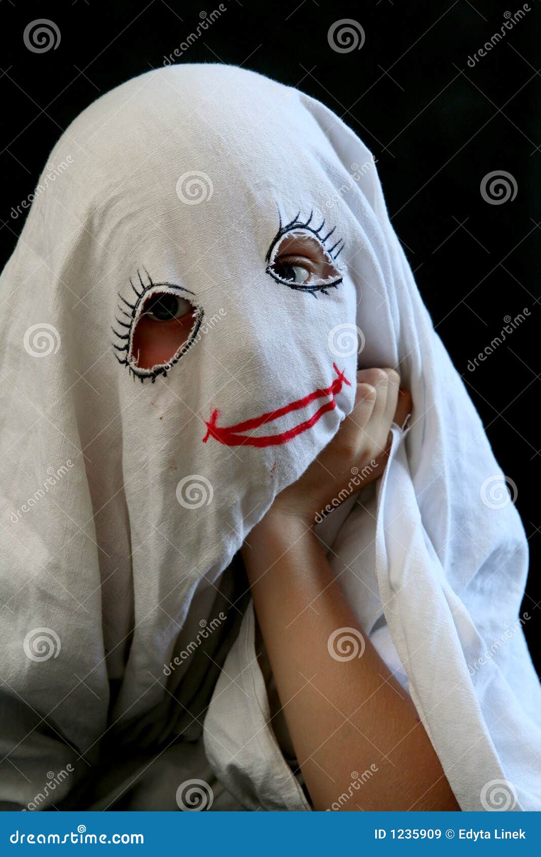 Little, Funny Ghost Royalty Free Stock Images - Image: 1235909