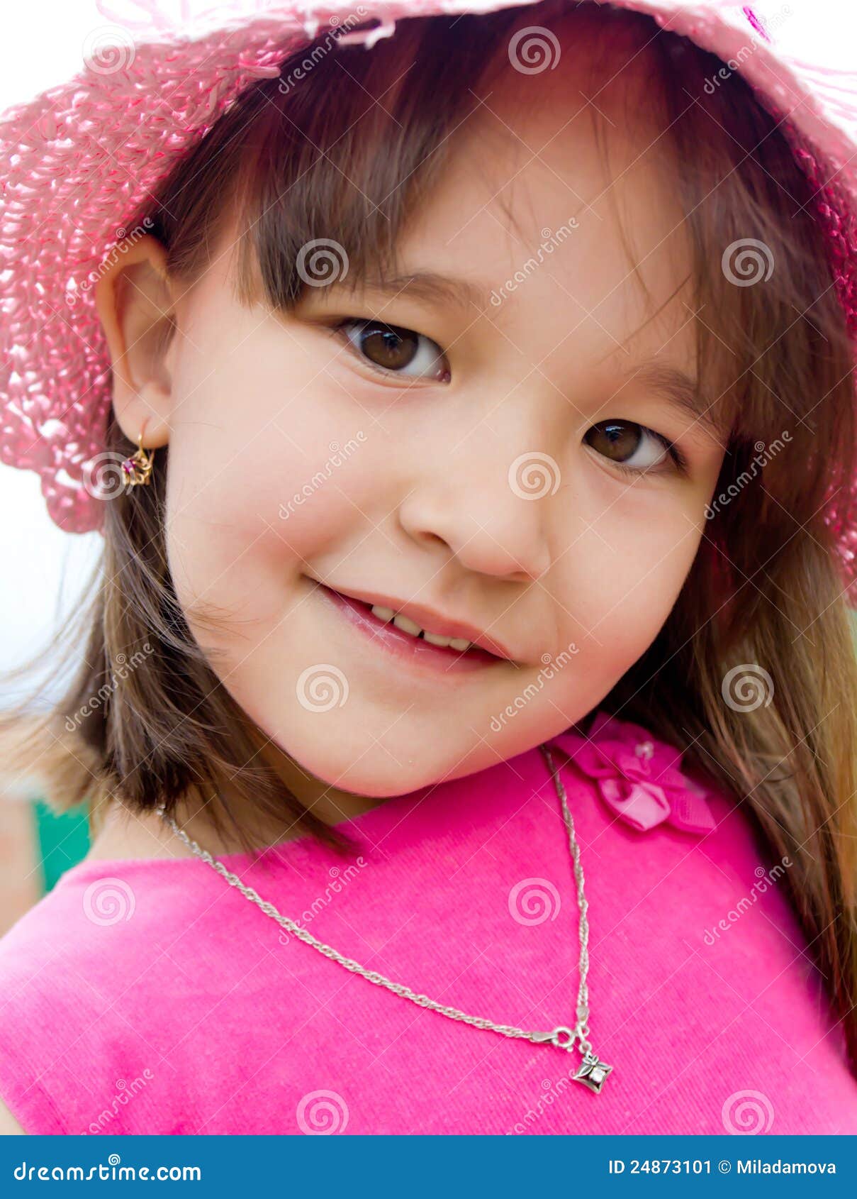 Little girl stock image. Image of girl, portrait, style 24873101