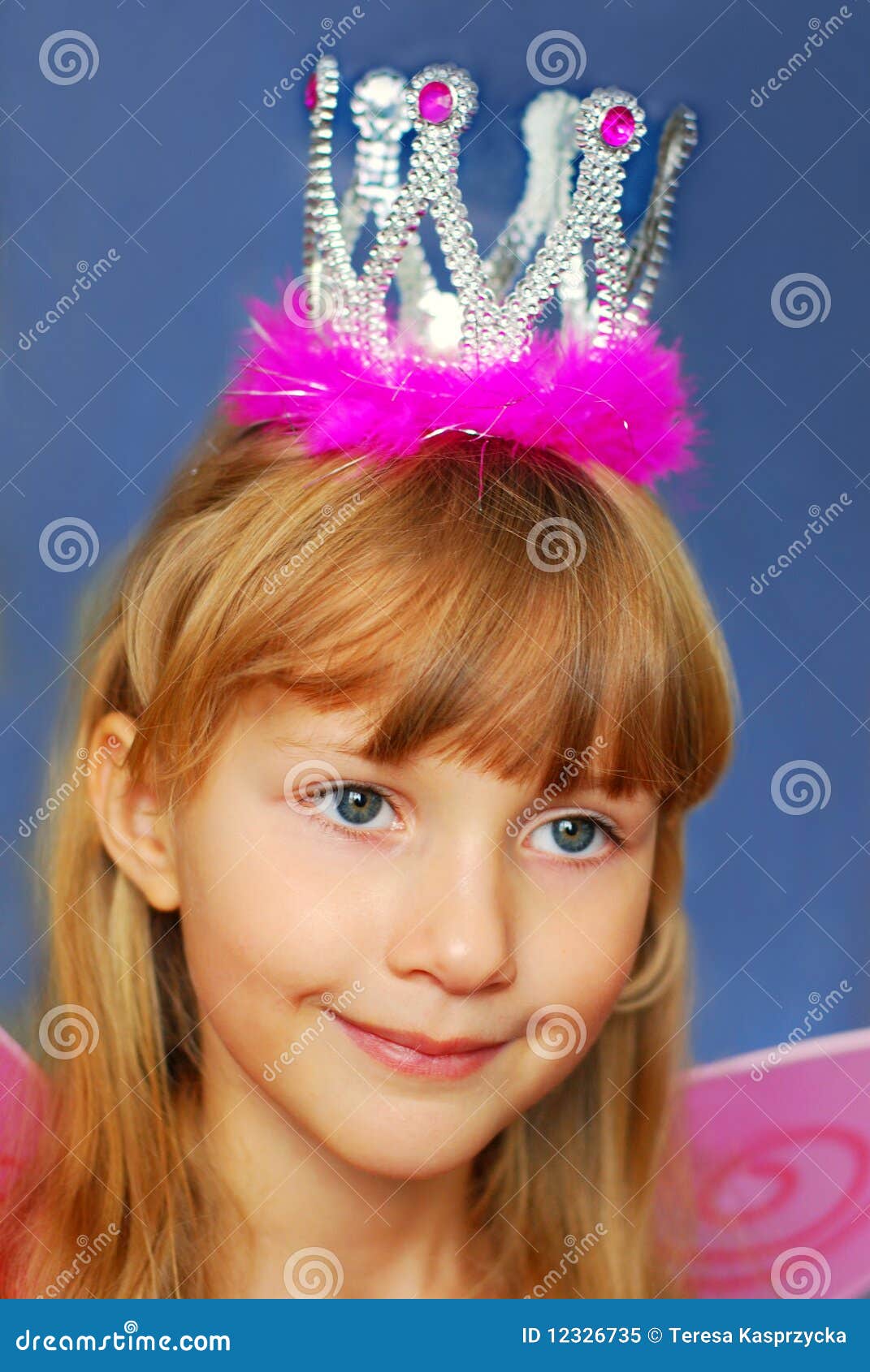 Little girl as fairy stock image. Image of imagination 12326735