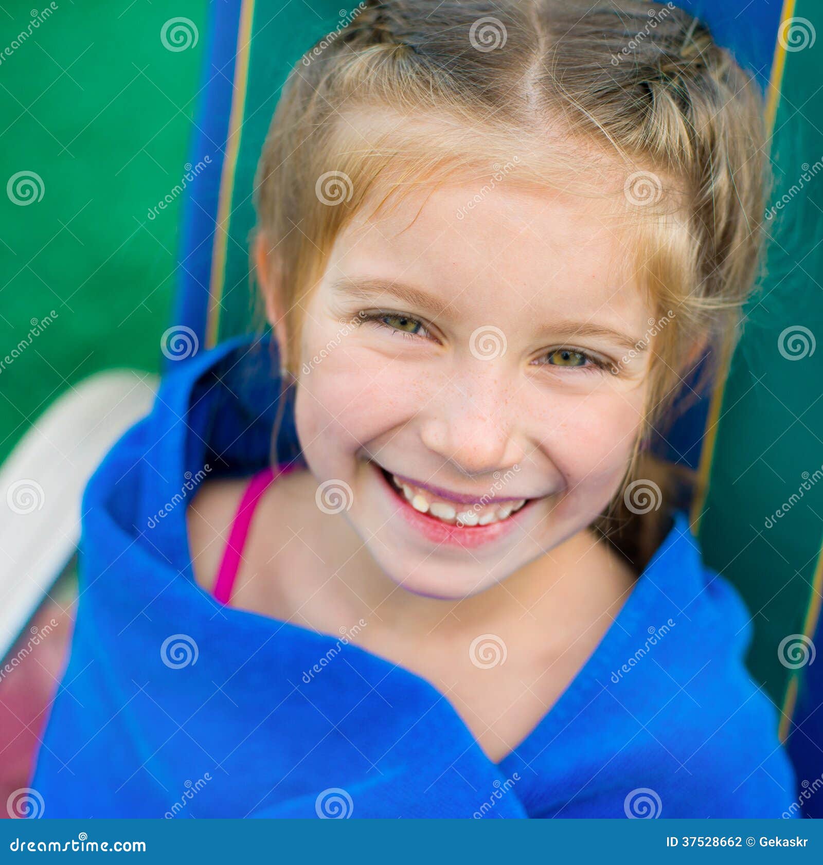 Little girl with blanket stock photo. Image of lifestyle 37528662