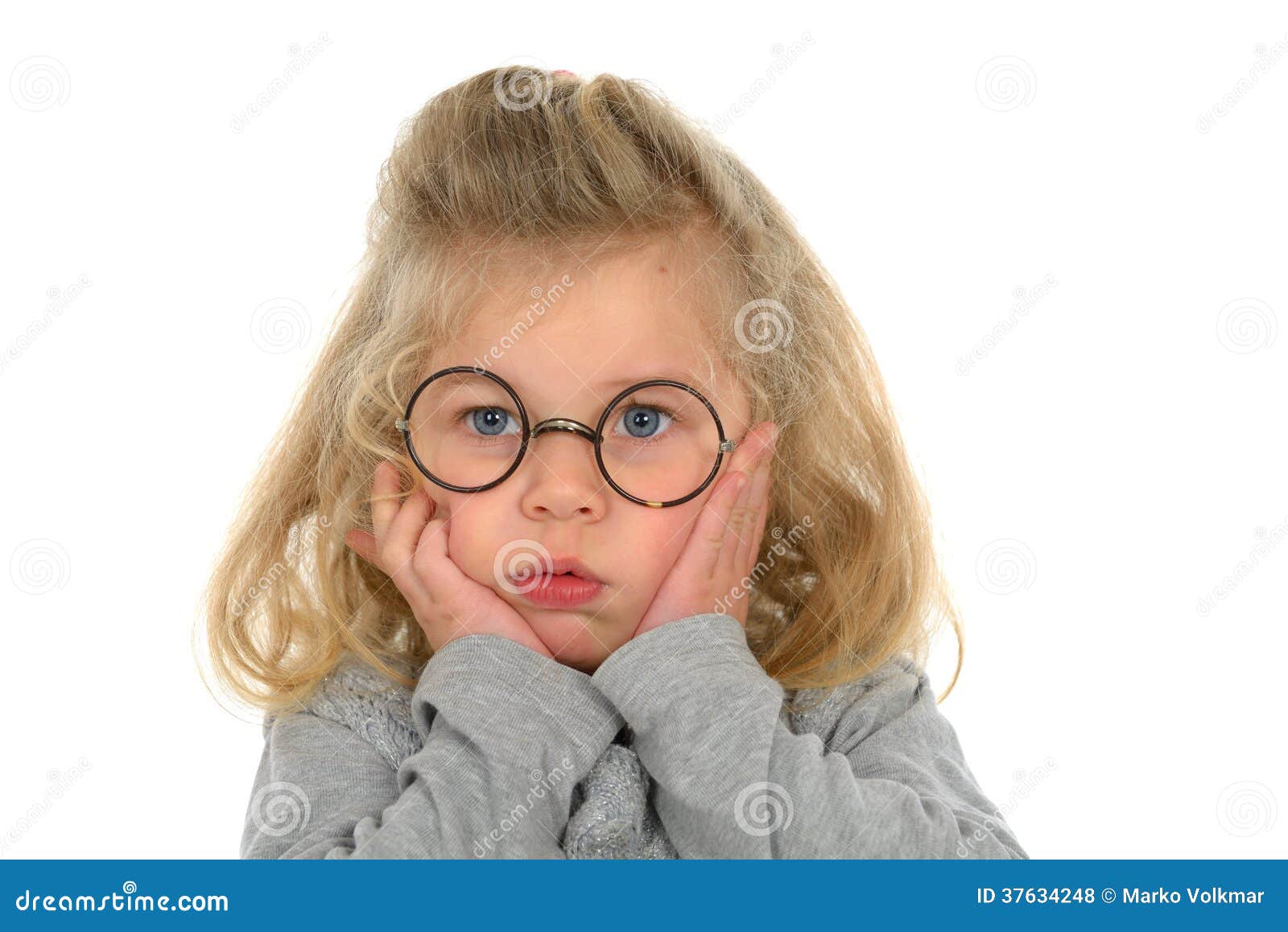 Little girl is bored stock photo. Image of bored, dullness 37634248