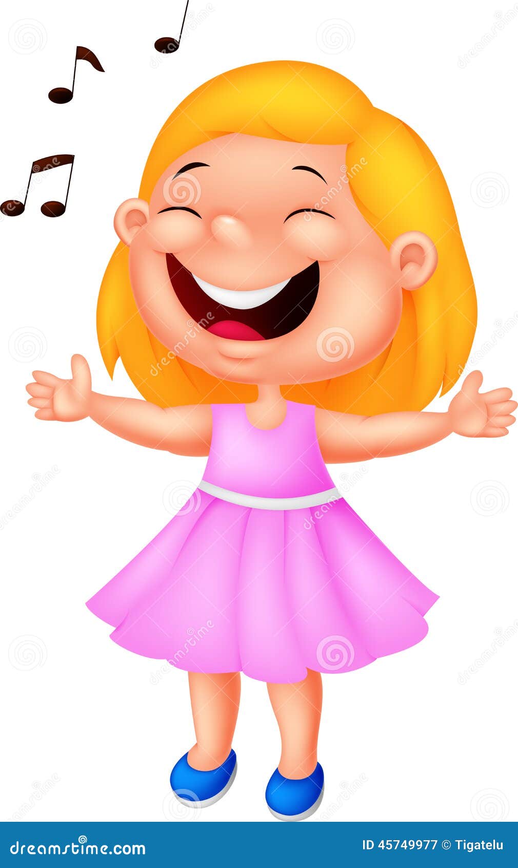 girl singing clipart - photo #46