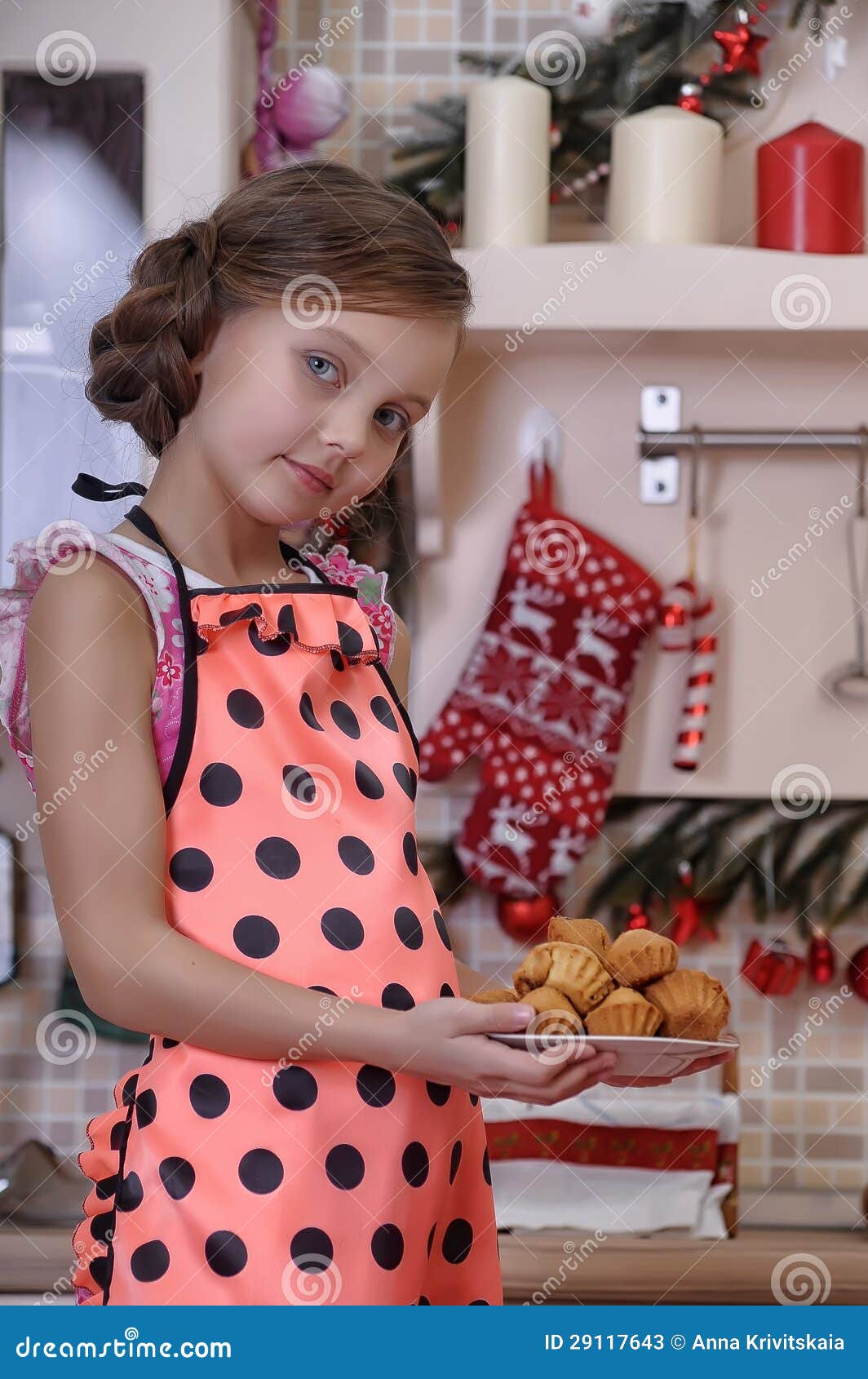 Little girl cooking stock image. Image of girl, eating 29117643