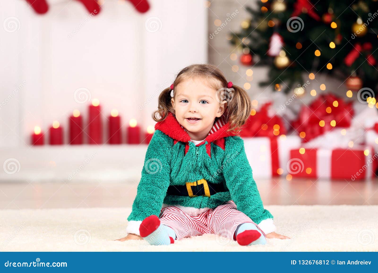 Little girl in costume stock photo. Image of celebration - 132676812