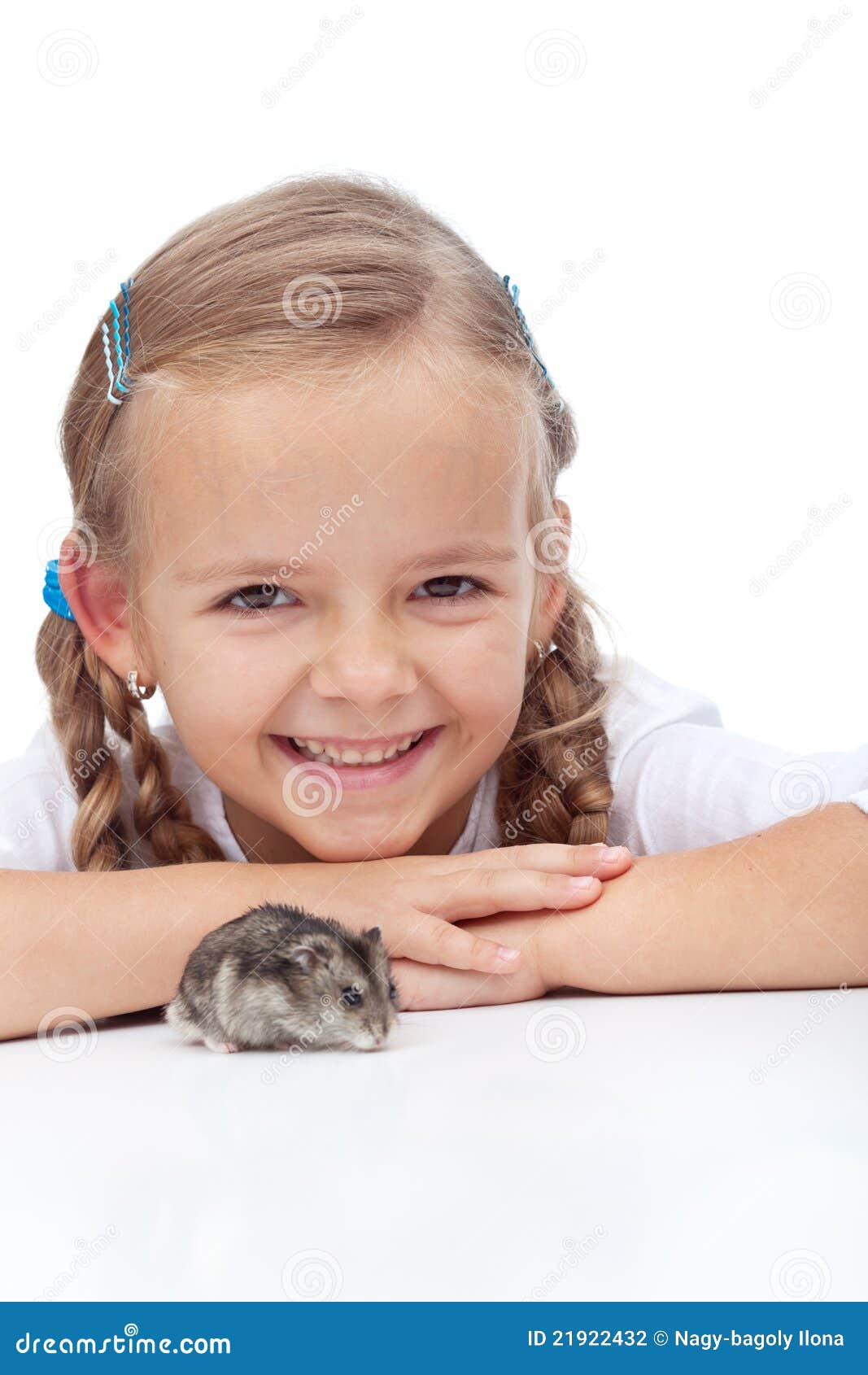 Little Girl and Her Hamster Stock Photo Image of hand, love 21922432