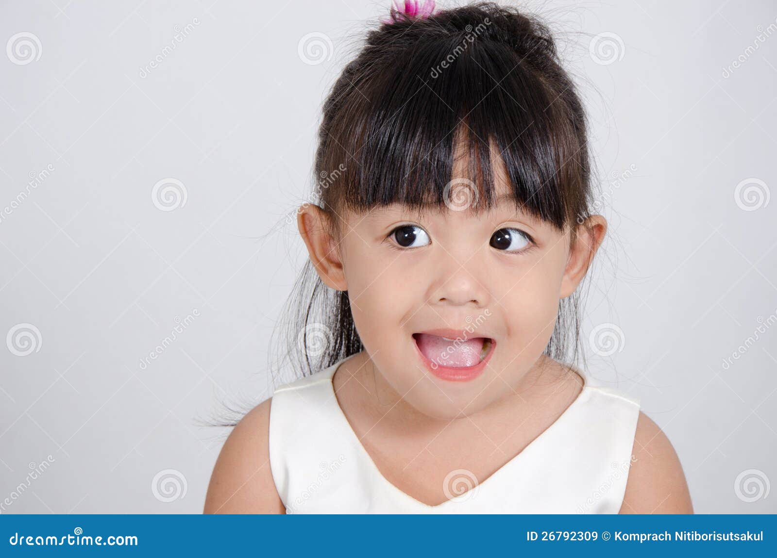 Little girl in joy stock image. Image of sweet, female 26792309