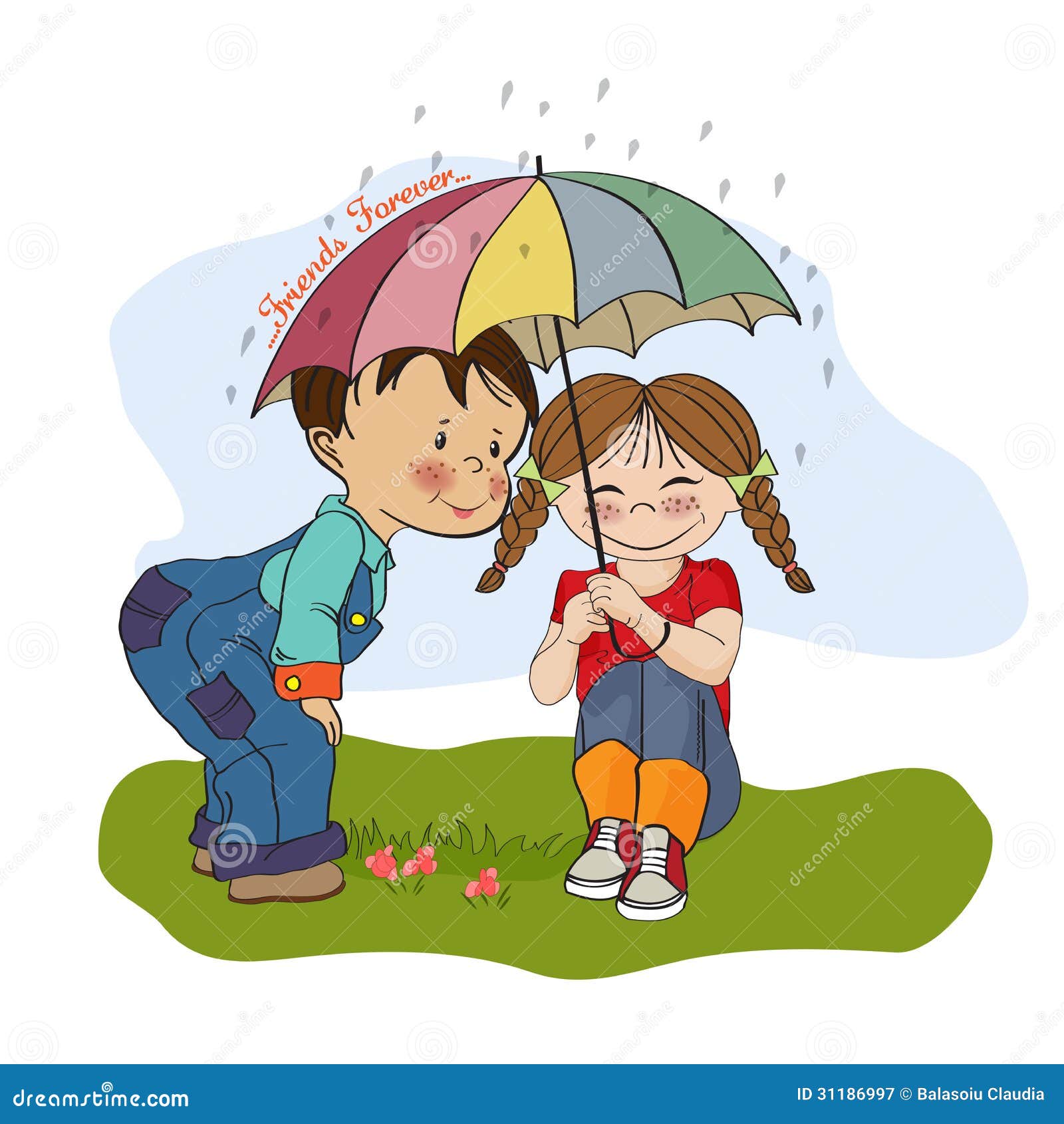 Little Boy Girl Best Friends Stock Illustrations 160 Little Boy Girl Best Friends Stock Illustrations Vectors Clipart Dreamstime