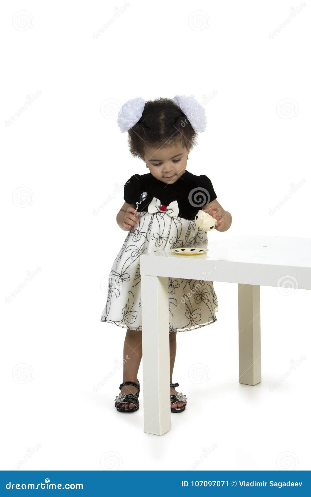 little girl table set