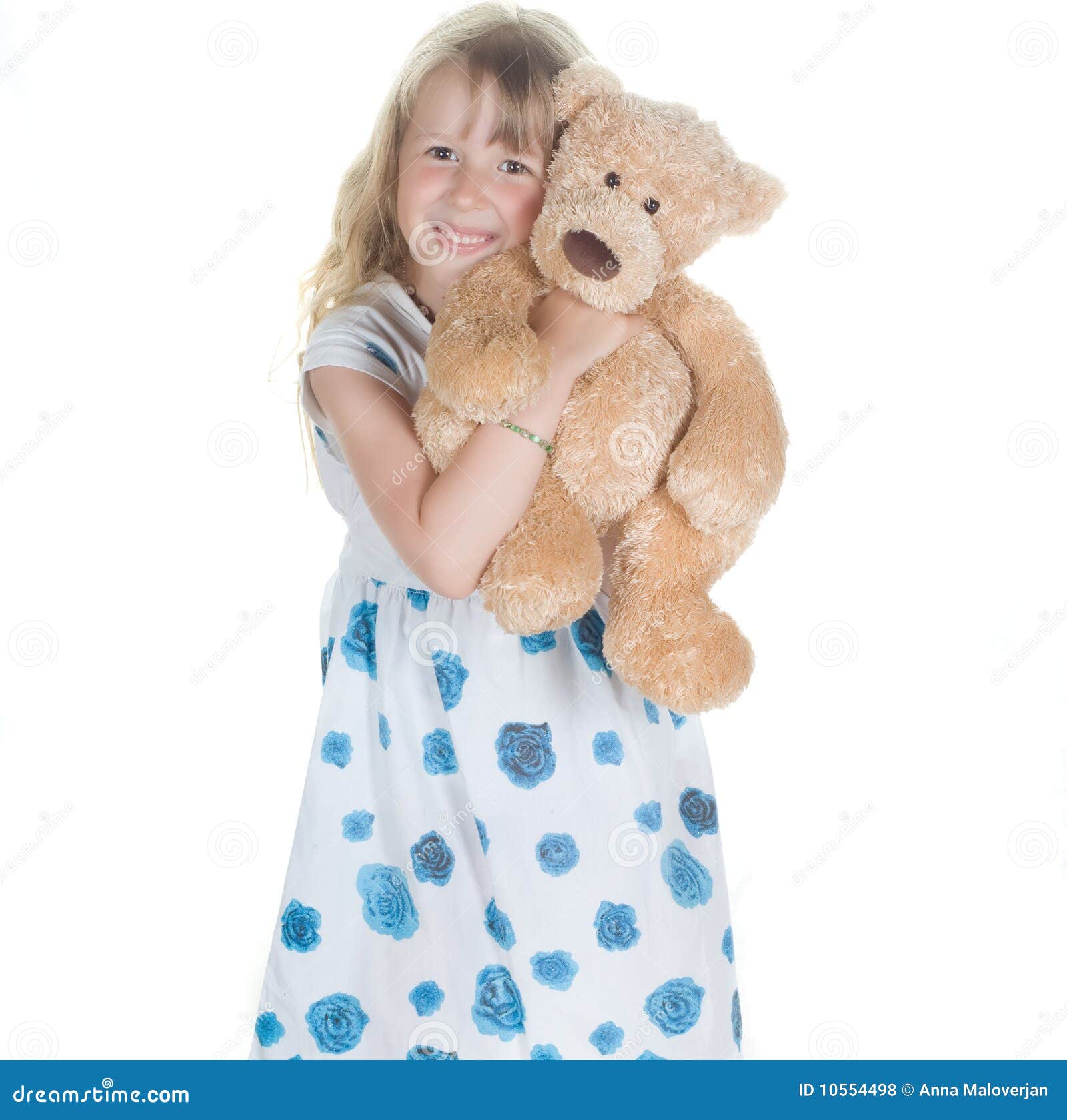 Little Girl Playing with Toy Stock Photo - Image of lifestyle, joyful ...