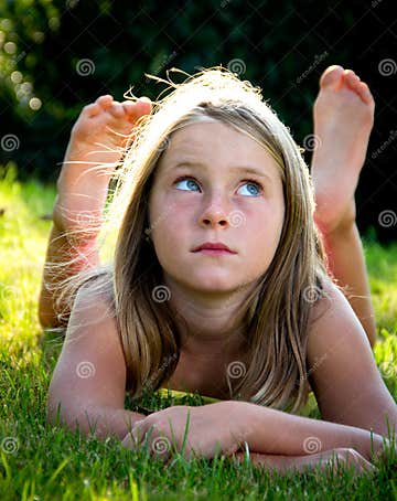 Little girl portrait stock photo. Image of child, girl - 33340498