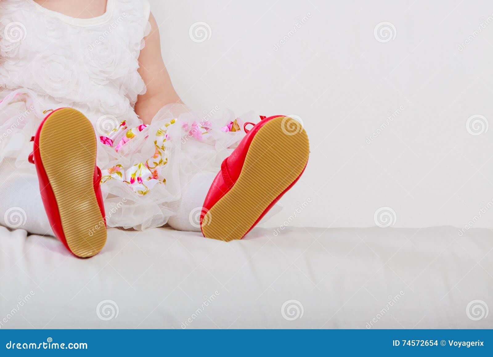 baby girl red shoes