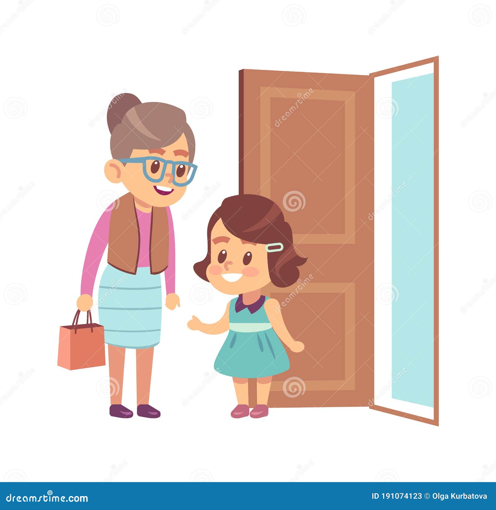 Door Girl Opening Stock Illustrations 122 Door Girl Opening Stock Illustrations Vectors Clipart Dreamstime