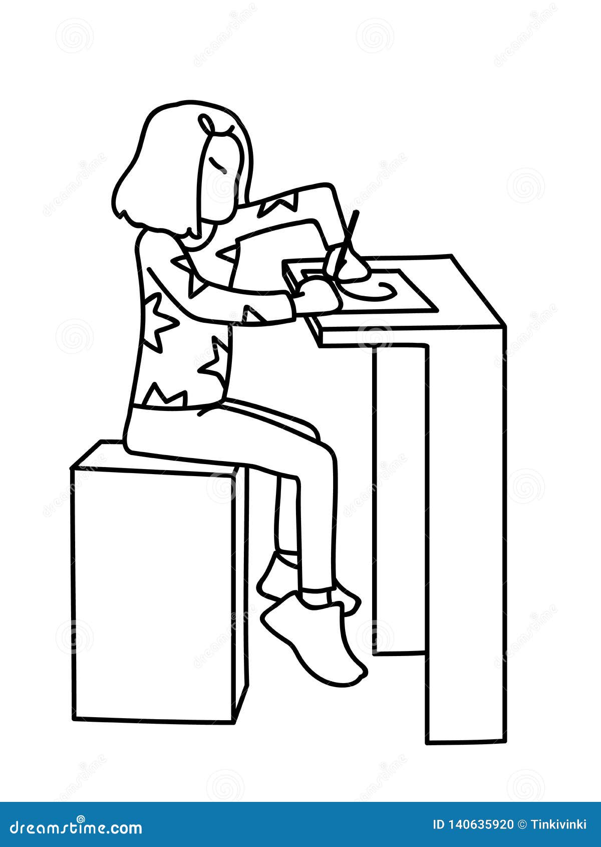 Simple Drawing Girl Writing Stock Illustrations 168 Simple Drawing Girl Writing Stock Illustrations Vectors Clipart Dreamstime Simple Drawing Girl Writing Stock Illustrations 168 Simple Drawing Girl Writing Stock Illustrations Vectors Clipart Dreamstime
