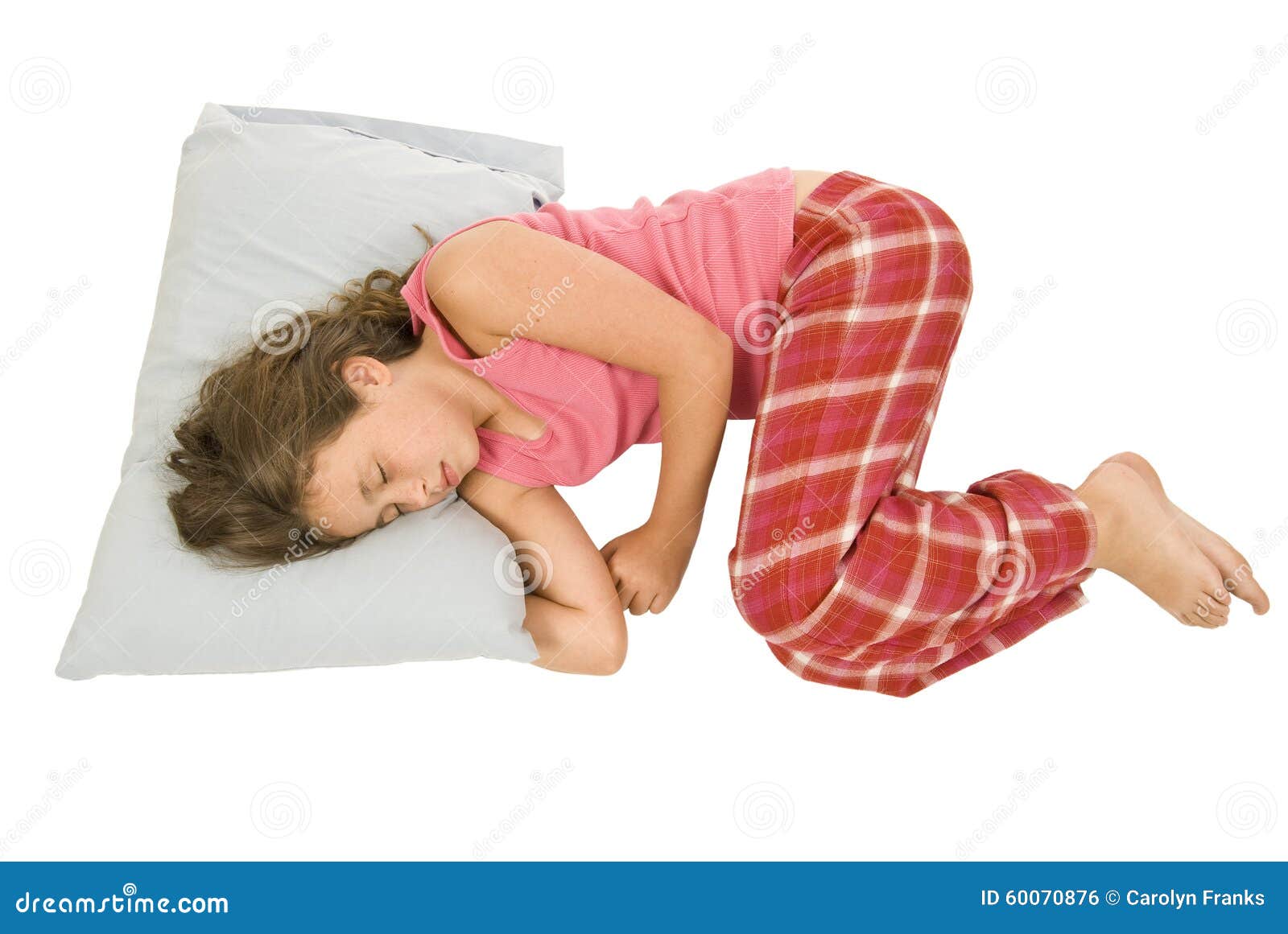 Little Girl Sleeping In Fetal Position Royalty Free Stock Image little-girl-sleeping-in-fetal-position-royalty-free-stock-image
