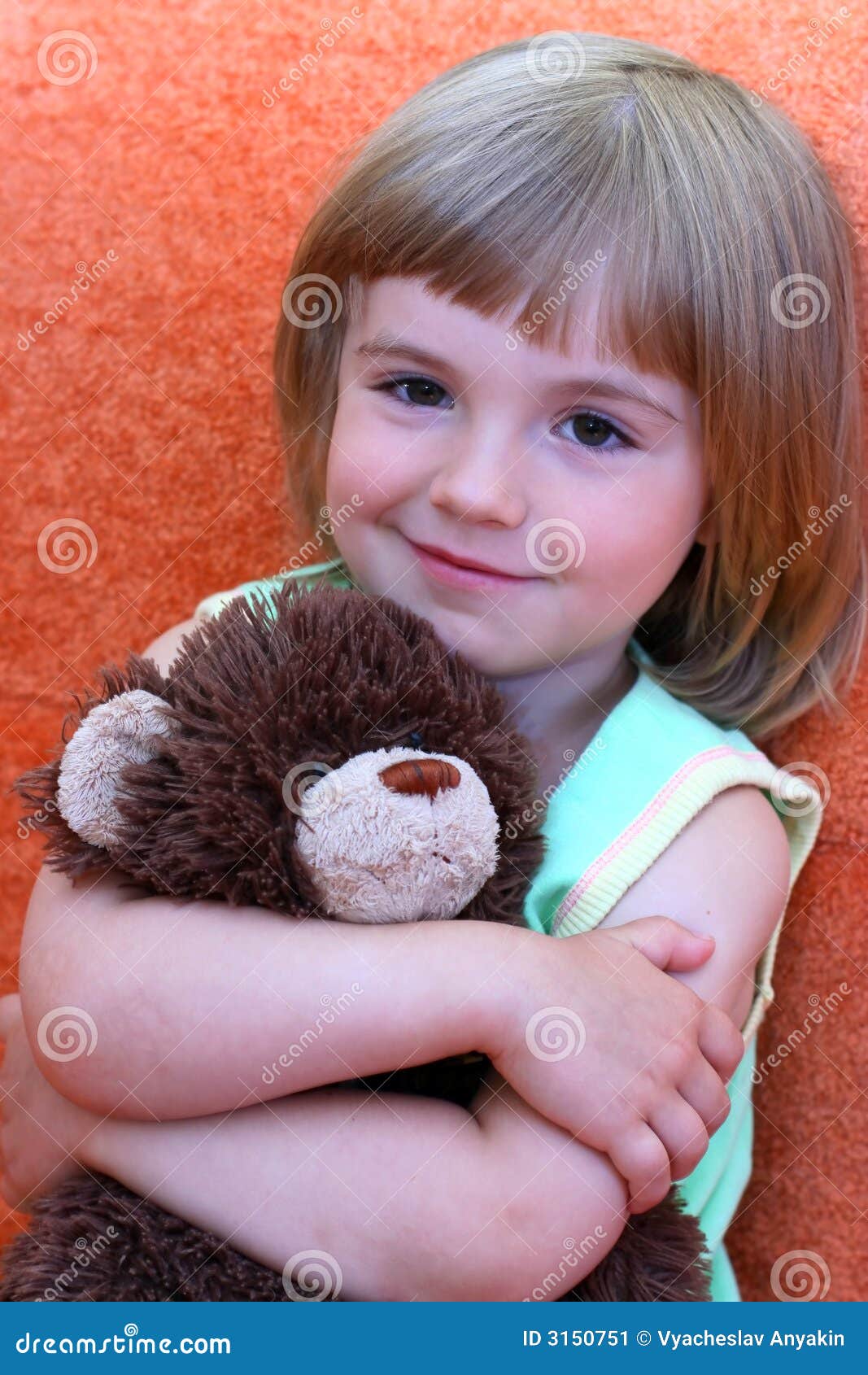 The little girl smiles stock image. Image of smiling, innocence - 3150751