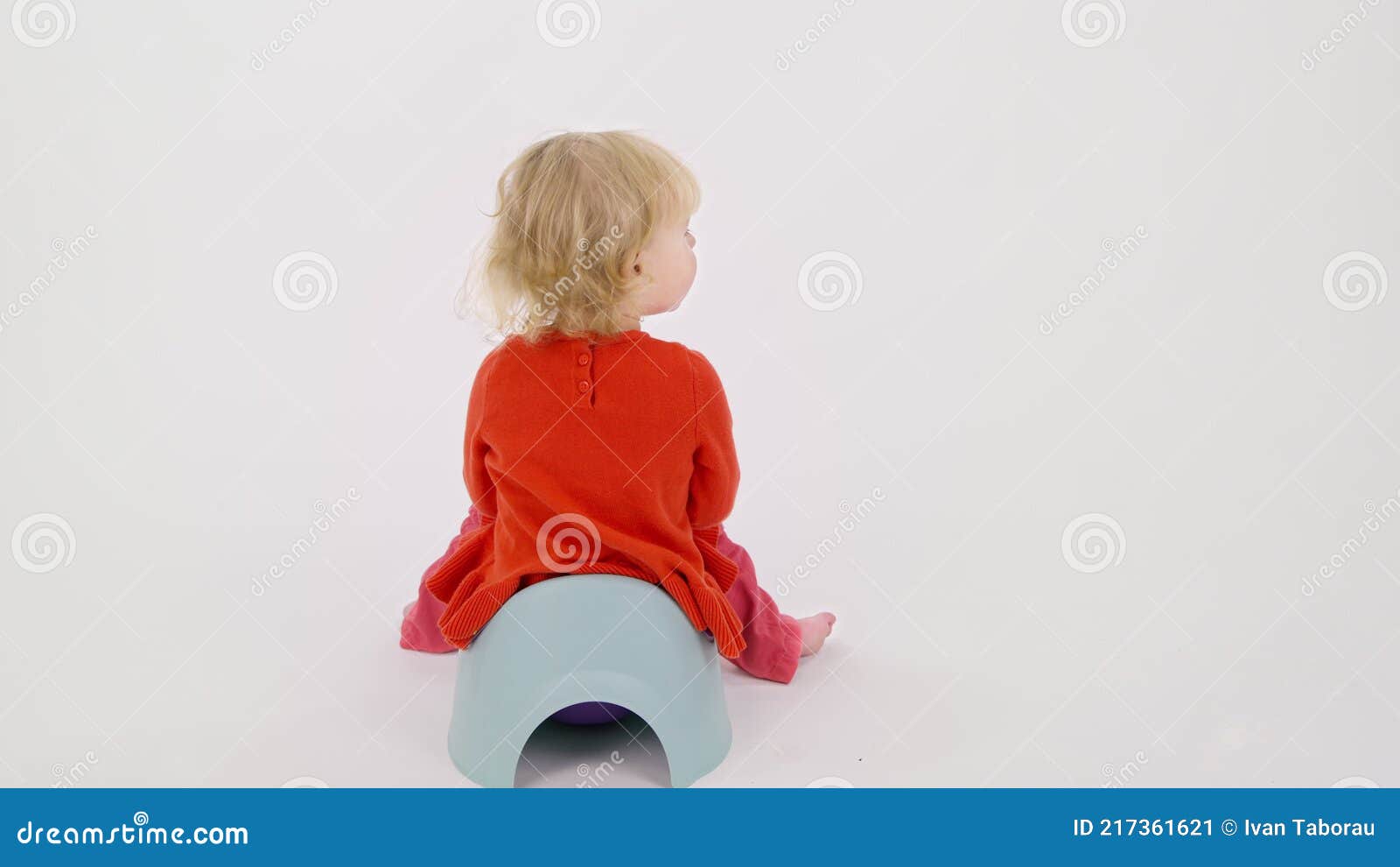 Little Girl Potty Peeing