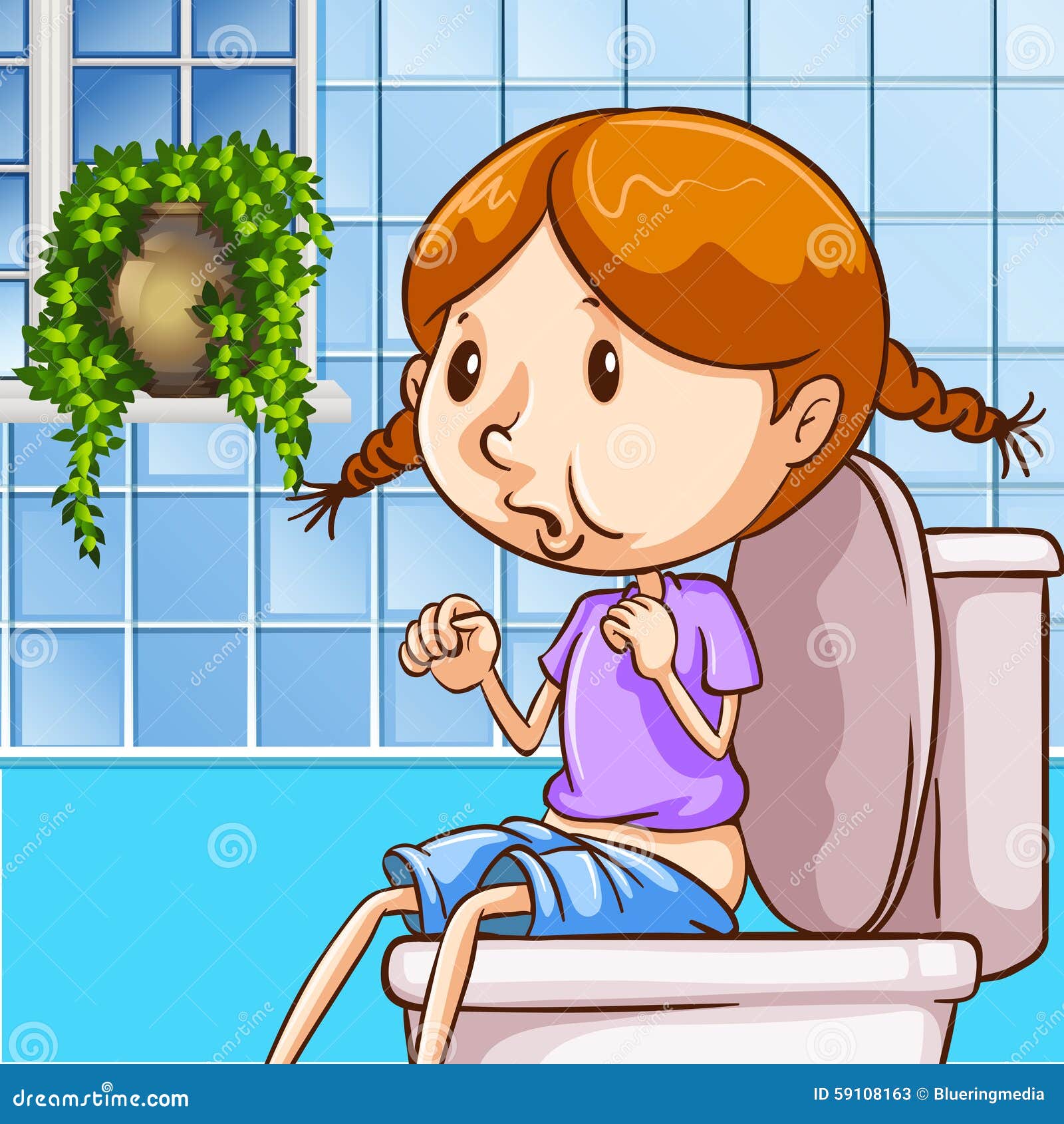 girl toilet clipart - photo #2