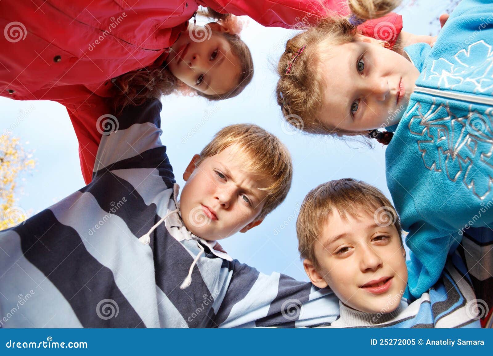 Little Girls and Boys Group Stock Image Image of childhood