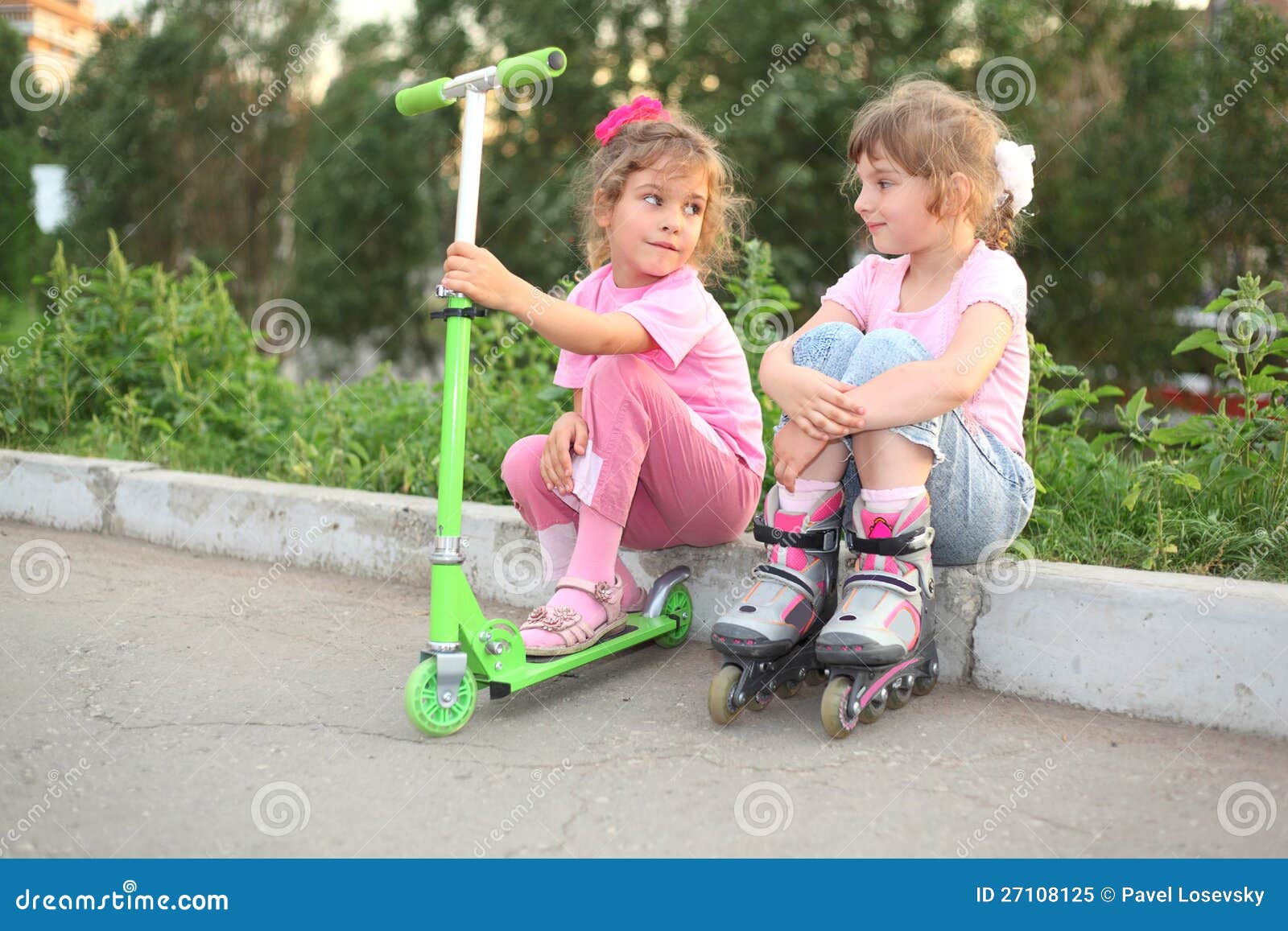 little girls scooter