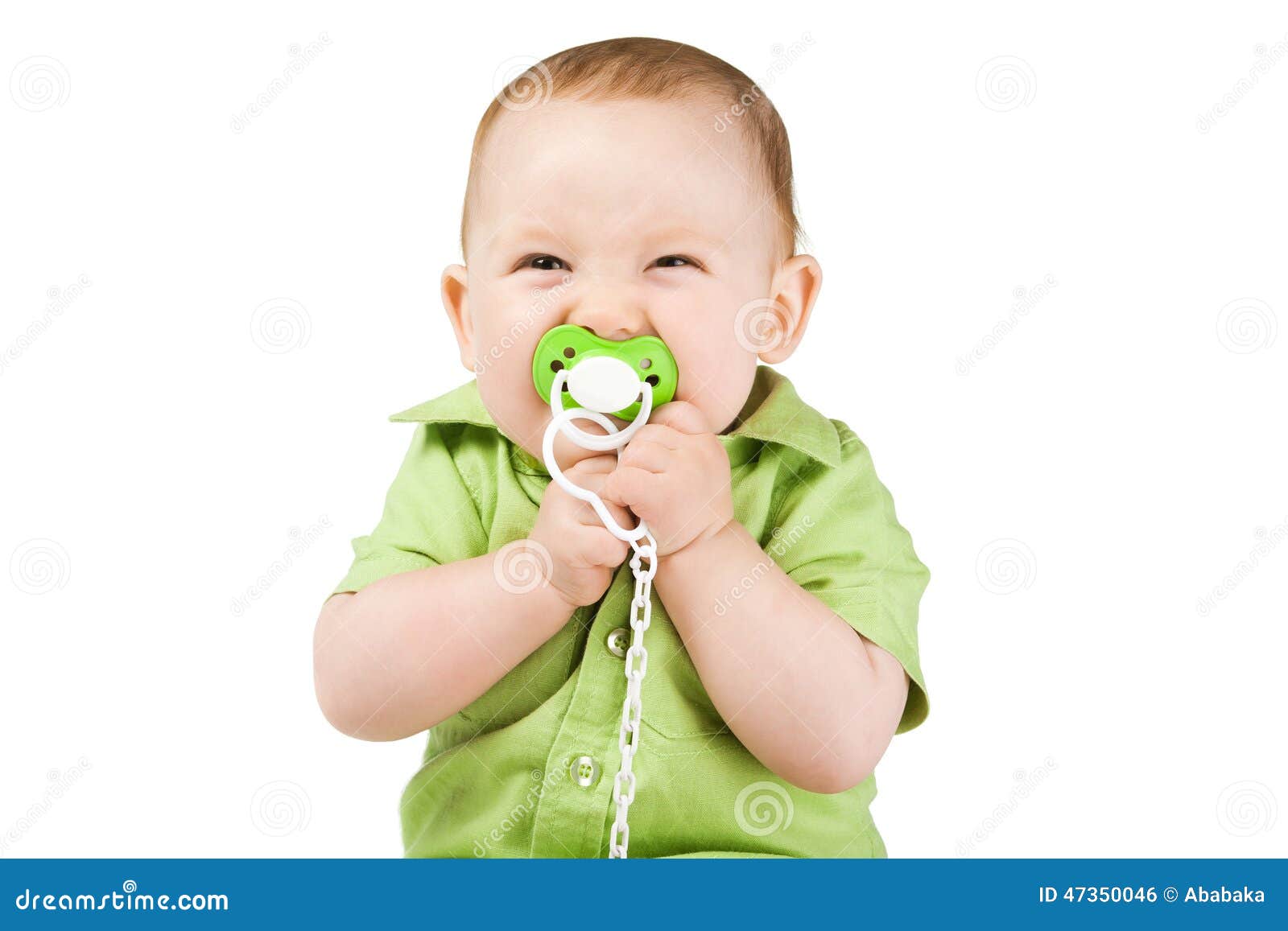 Little Happy Boy With Nipple Stock Photo Image Of Cute Eyes