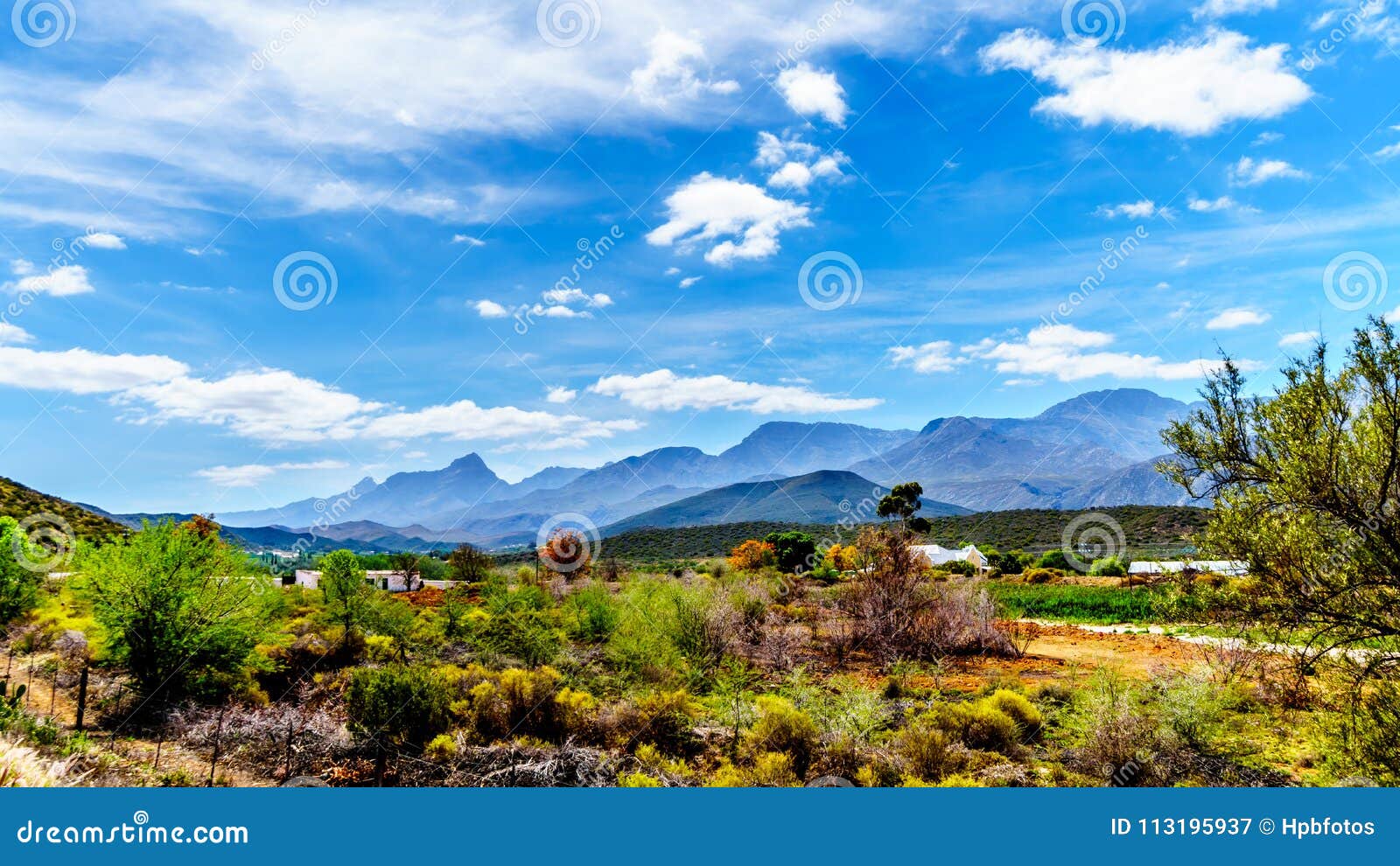 The Little Karoo Region of the Western Cape Province of South Africa ...