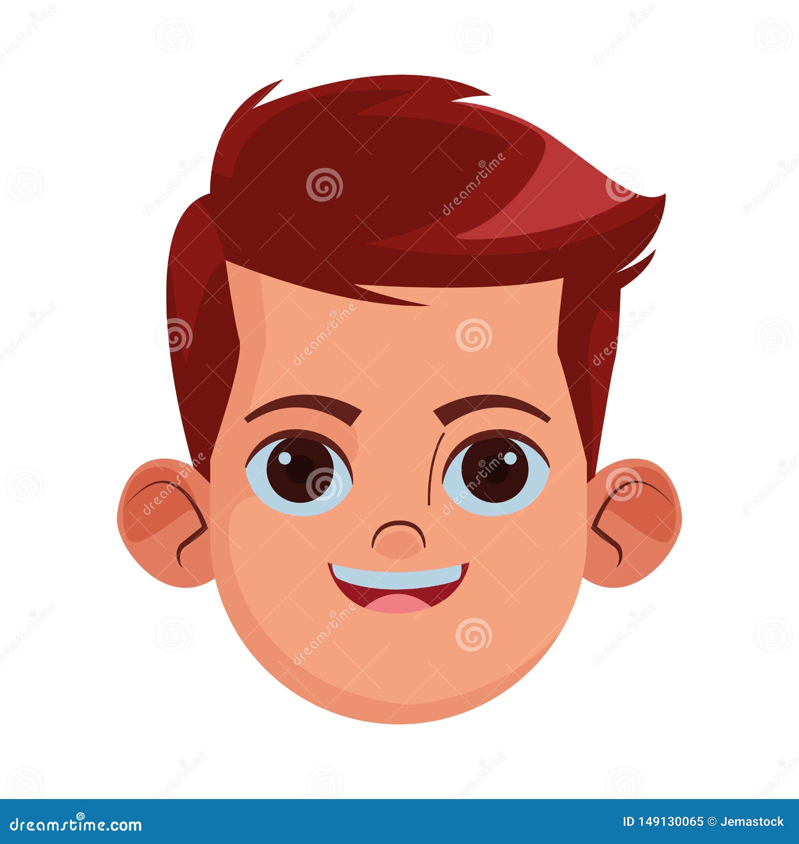 Little Kid Avatar Profile Picture Stock Vector - Illustration of childhood,  concept: 149130065