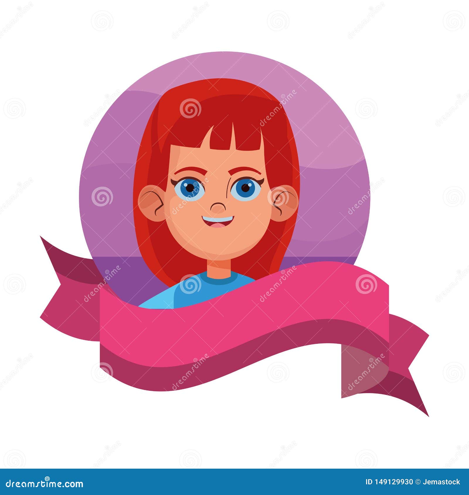 Little Kid Avatar Profile Picture Stock Vector - Illustration of happy ...