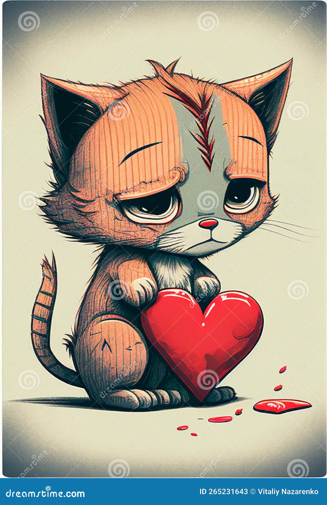 Sad Broken Heart Cartoon Stock Photos - Free & Royalty-Free Stock Photos  from Dreamstime