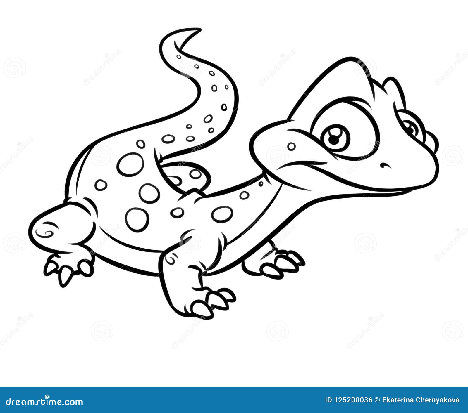 Lizard Coloring Pages 