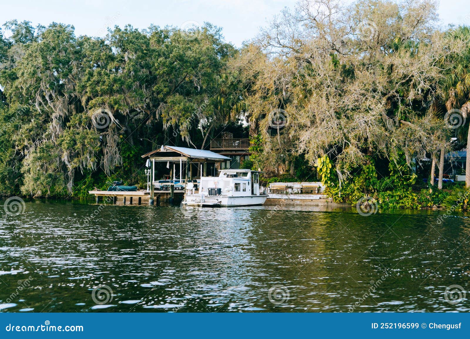 Little Manatee River stock image. Image of docked, marina 252196599