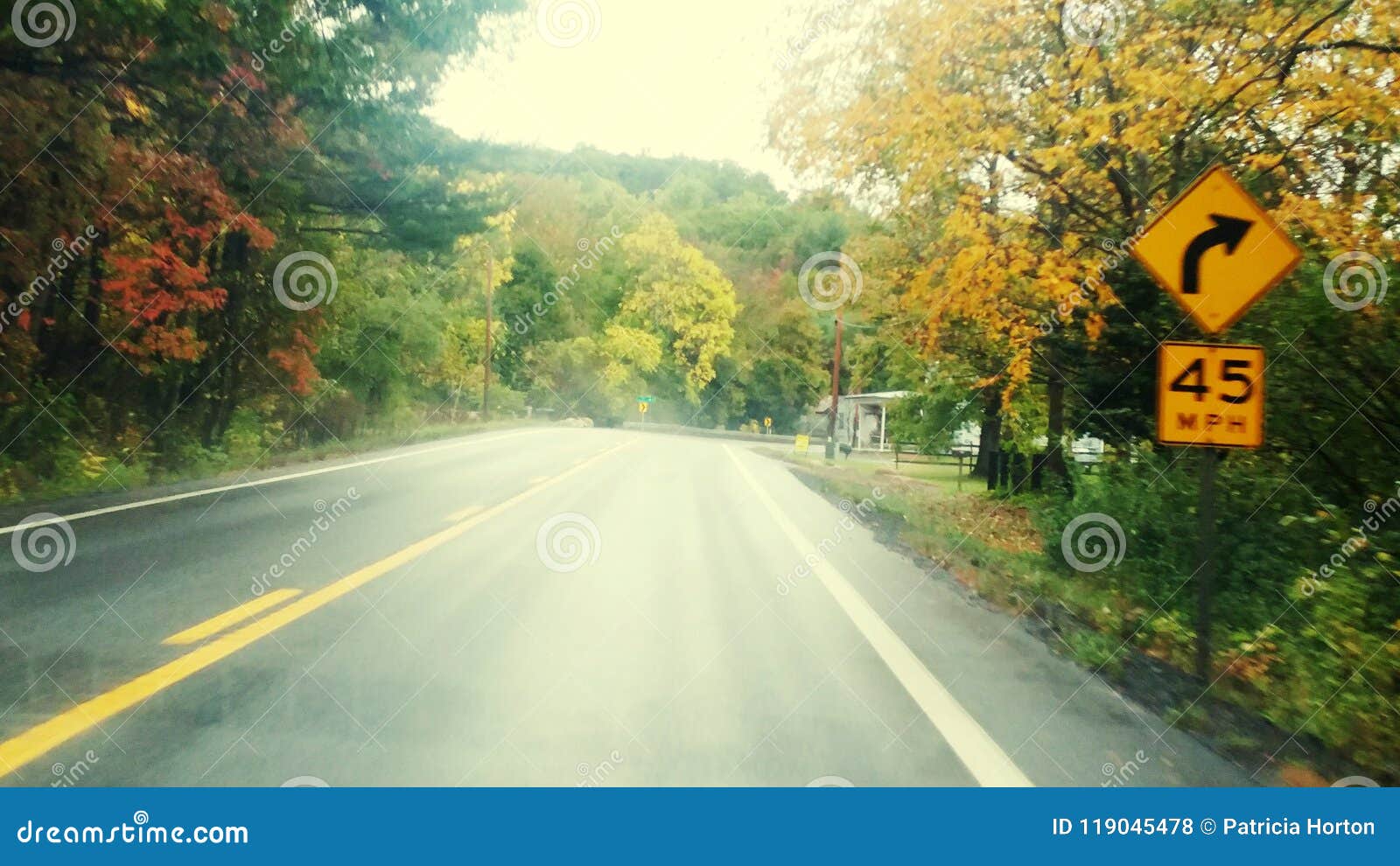 Little mountain road stock photo. Image of trip, fall 119045478