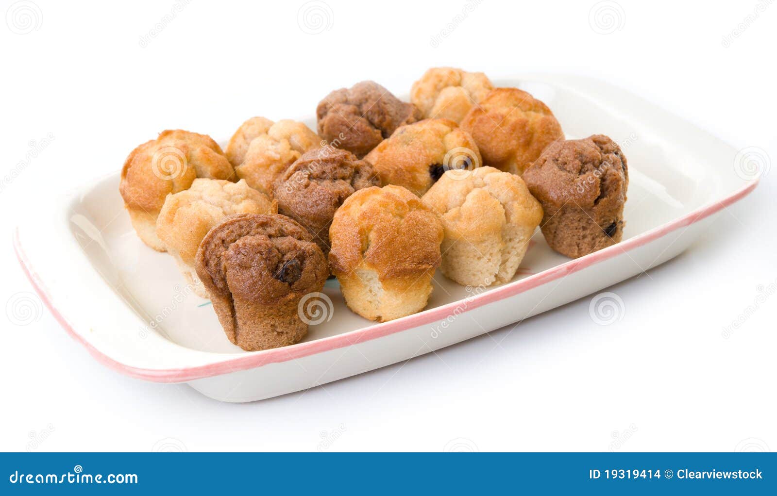 Little Muffin Cakes on a Plate Stock Photo Image of muffin, fresh