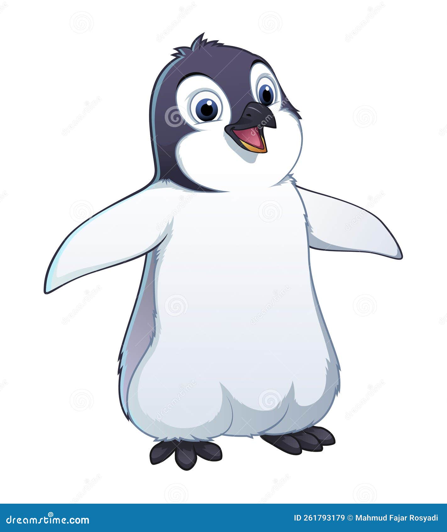 Little Penguin Cartoon Animal Illustration Stock Illustration -  Illustration of penguin, bird: 261793179