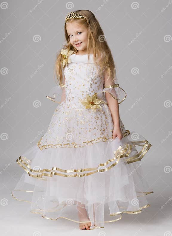 Little princess stock photo. Image of happy, clothing - 7486962