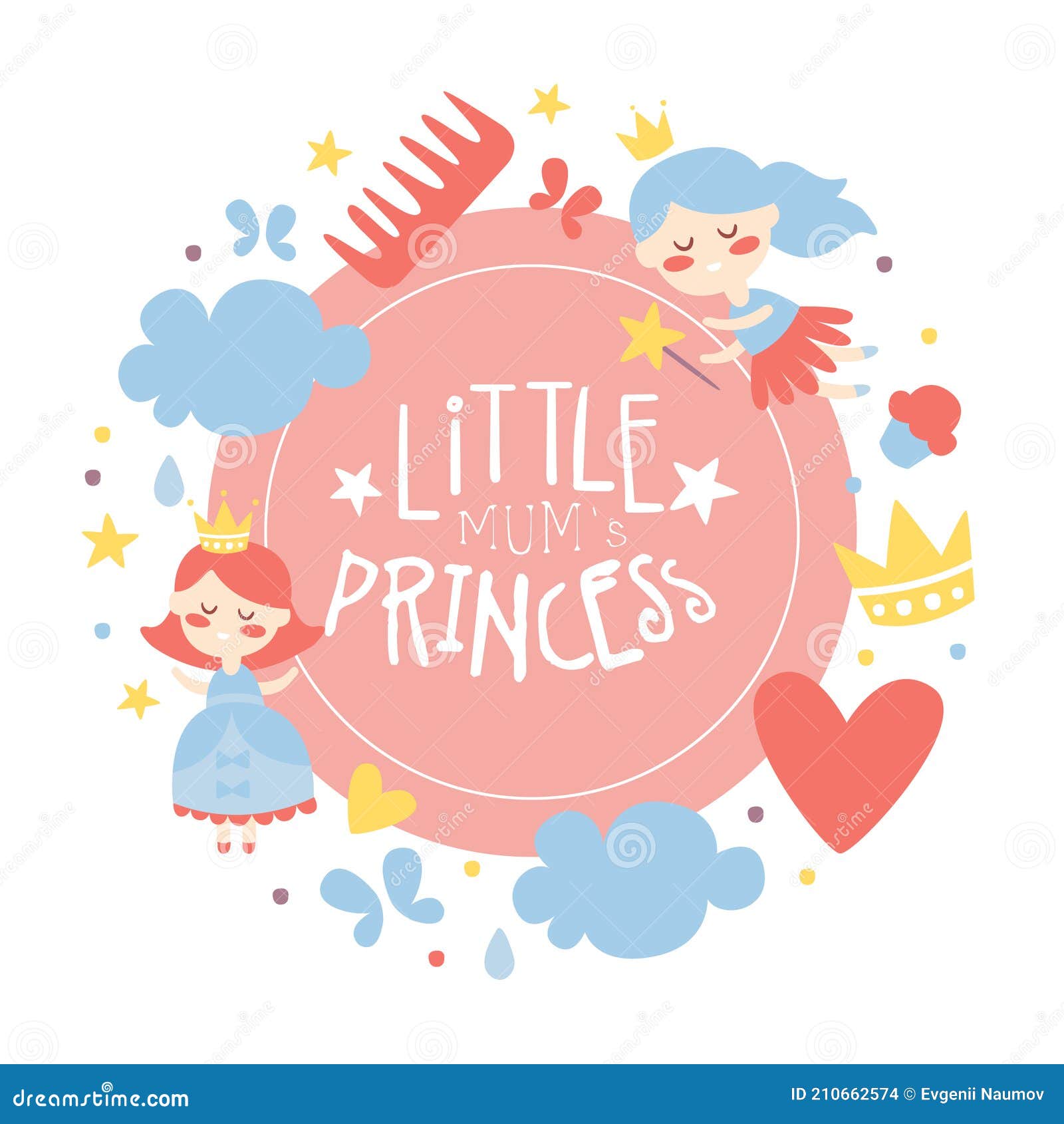 princess banner clip art