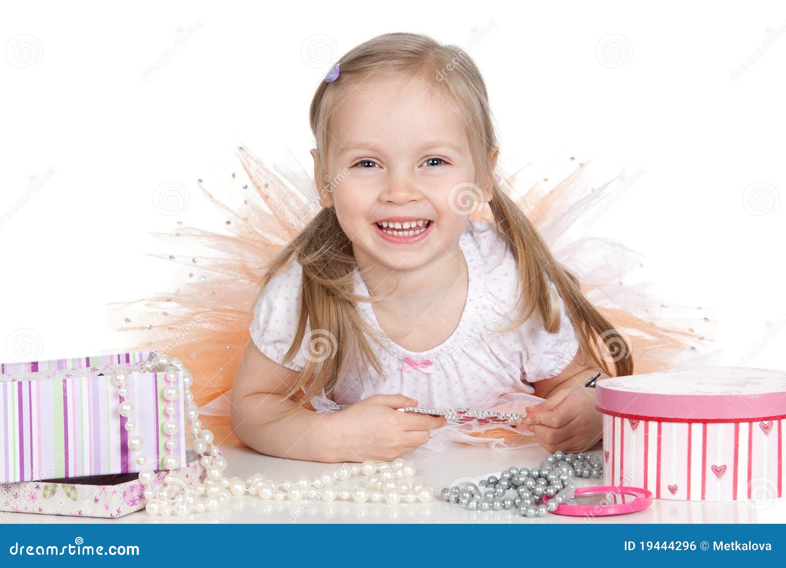 Little Princess Girl with Accessories Stock Photo Image of beauty