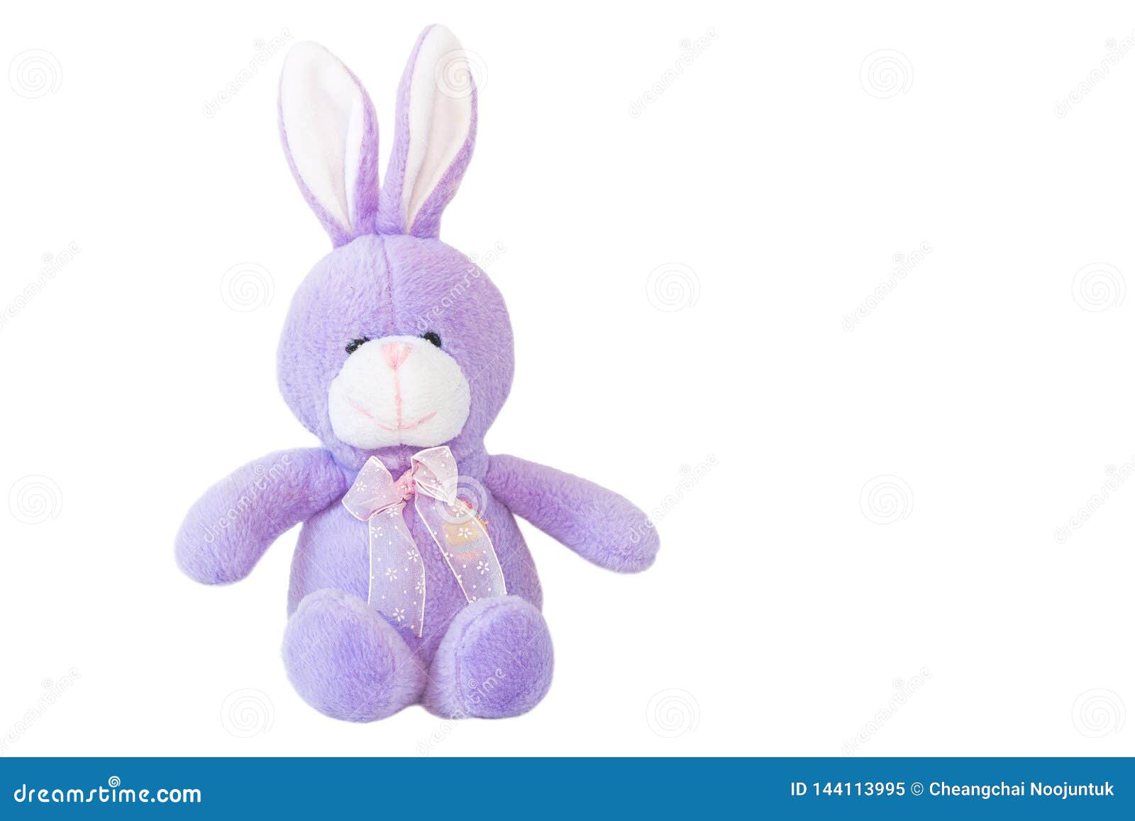 Little Rabbit Doll Made from Soft Cloth Stock Image - Image of handmade ...