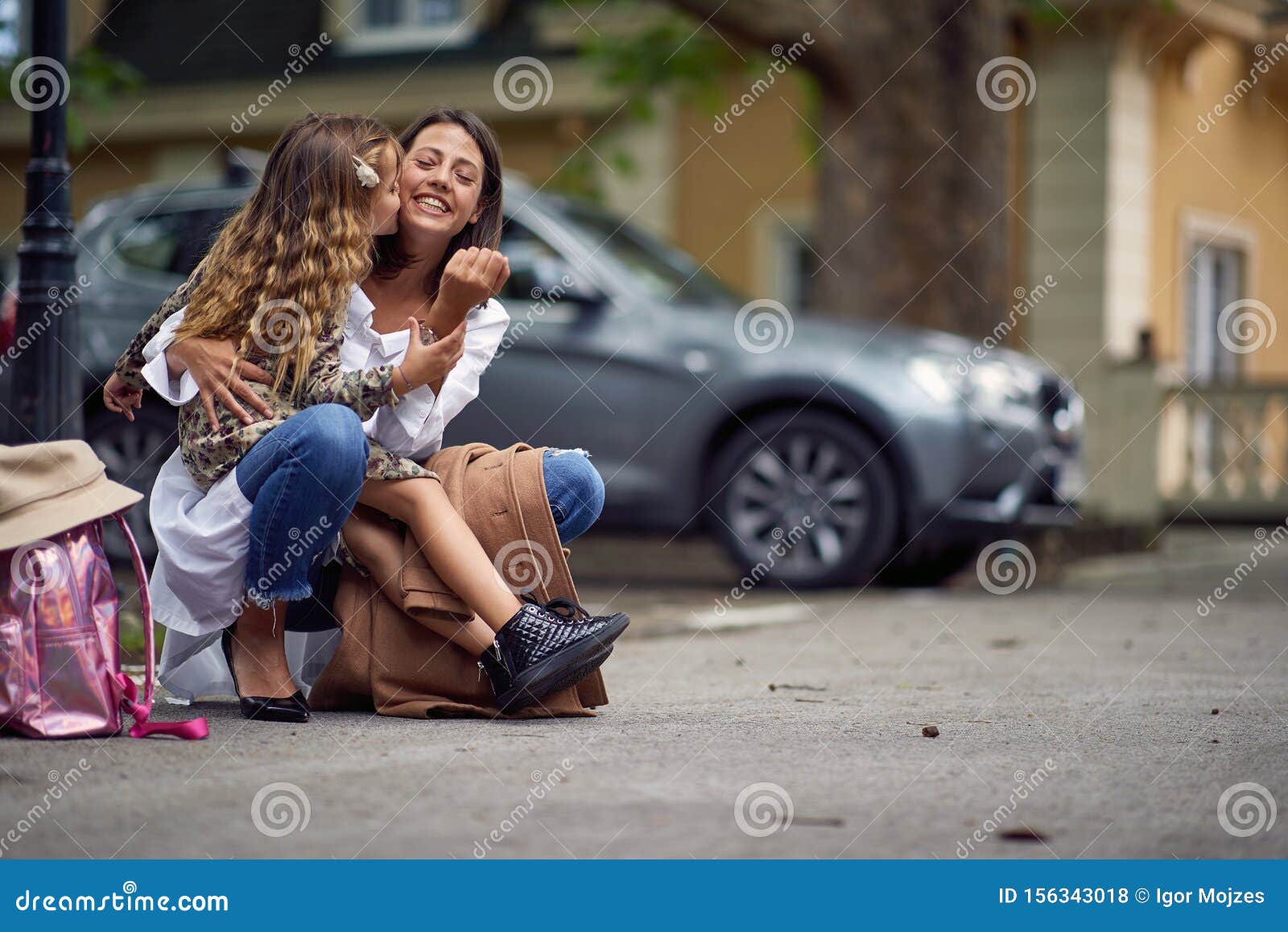 Schoolgirl Kissing