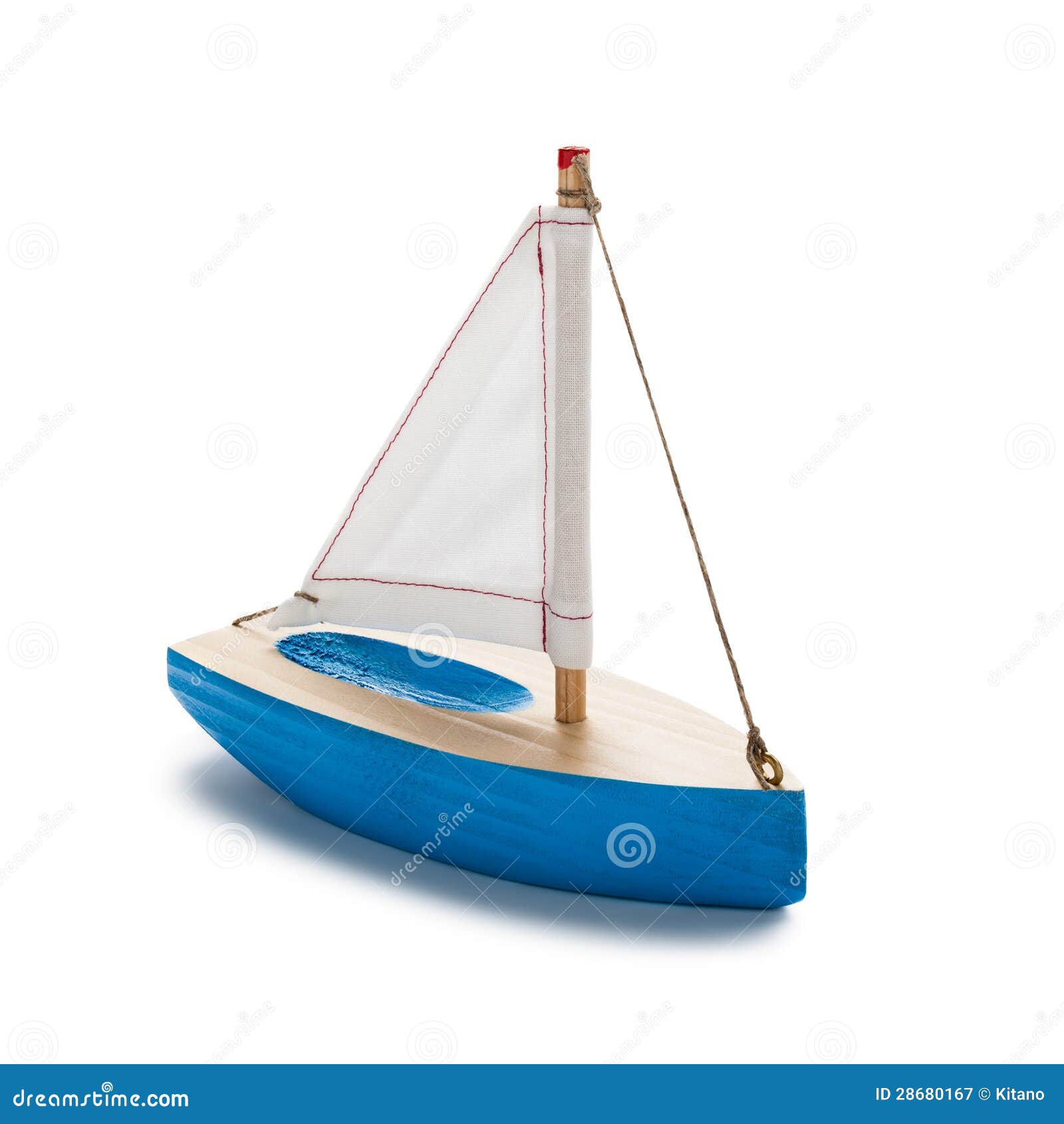 Little Toy Boat Royalty Free Stock Photography - Image 