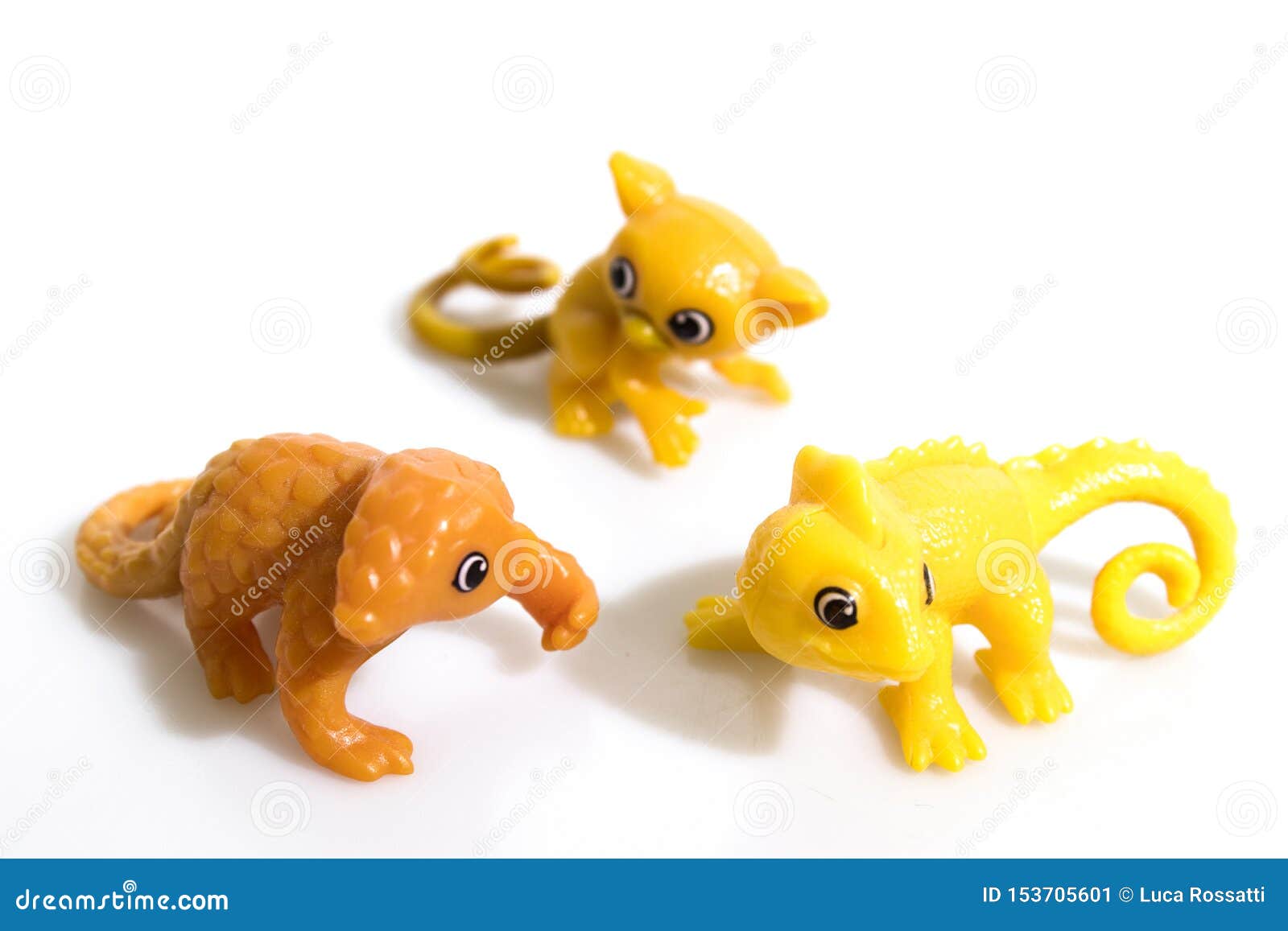 Little Toys Isolated in a White Background Stock Image - Image of small