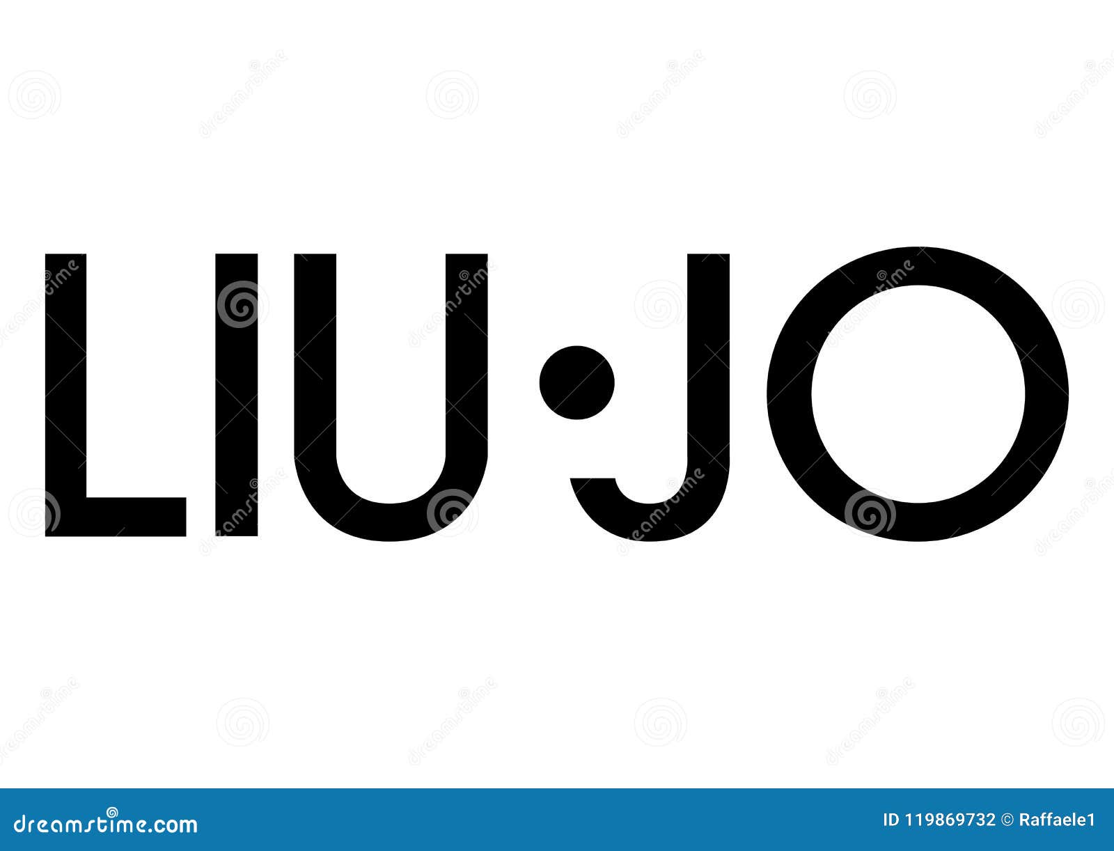 Liu Jo Logo fotografia editoriale. Illustrazione di mondo - 119869732