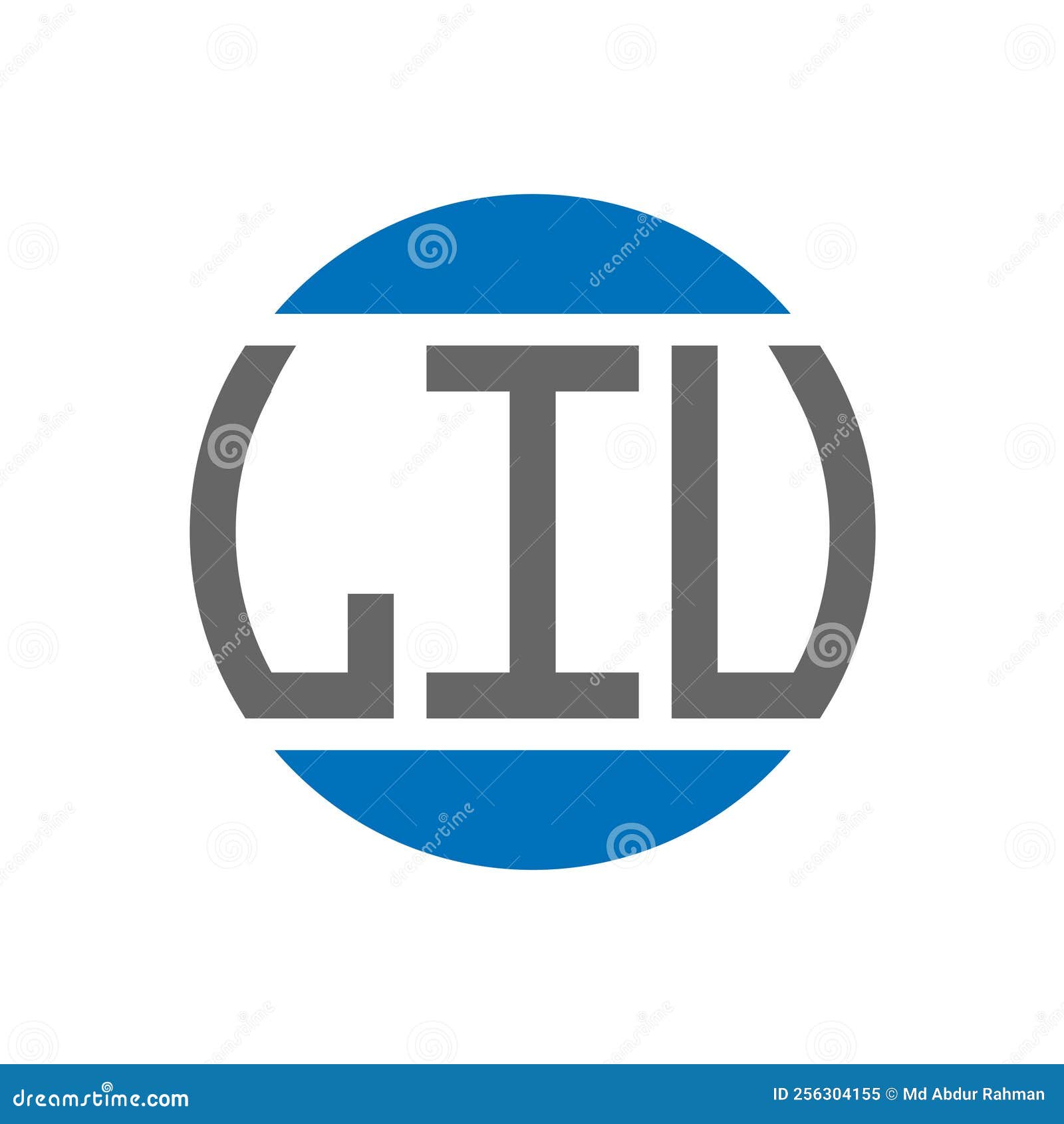 LIU Letter Logo Design On White Background. LIU Creative Initials ...