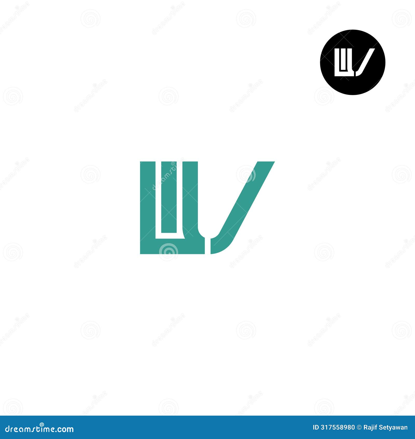 liv logo letter monogram  initials