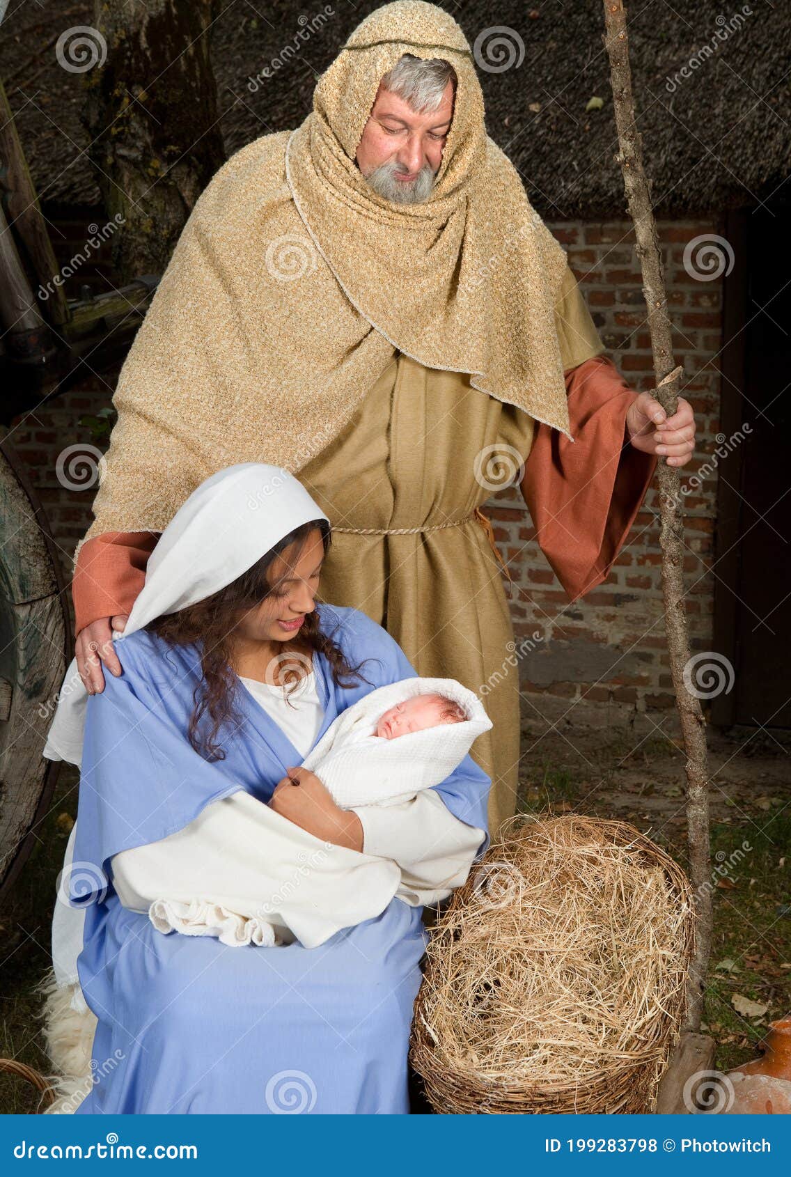 Jesus is born stock photo. Image of jesus, baby, christ 199283798