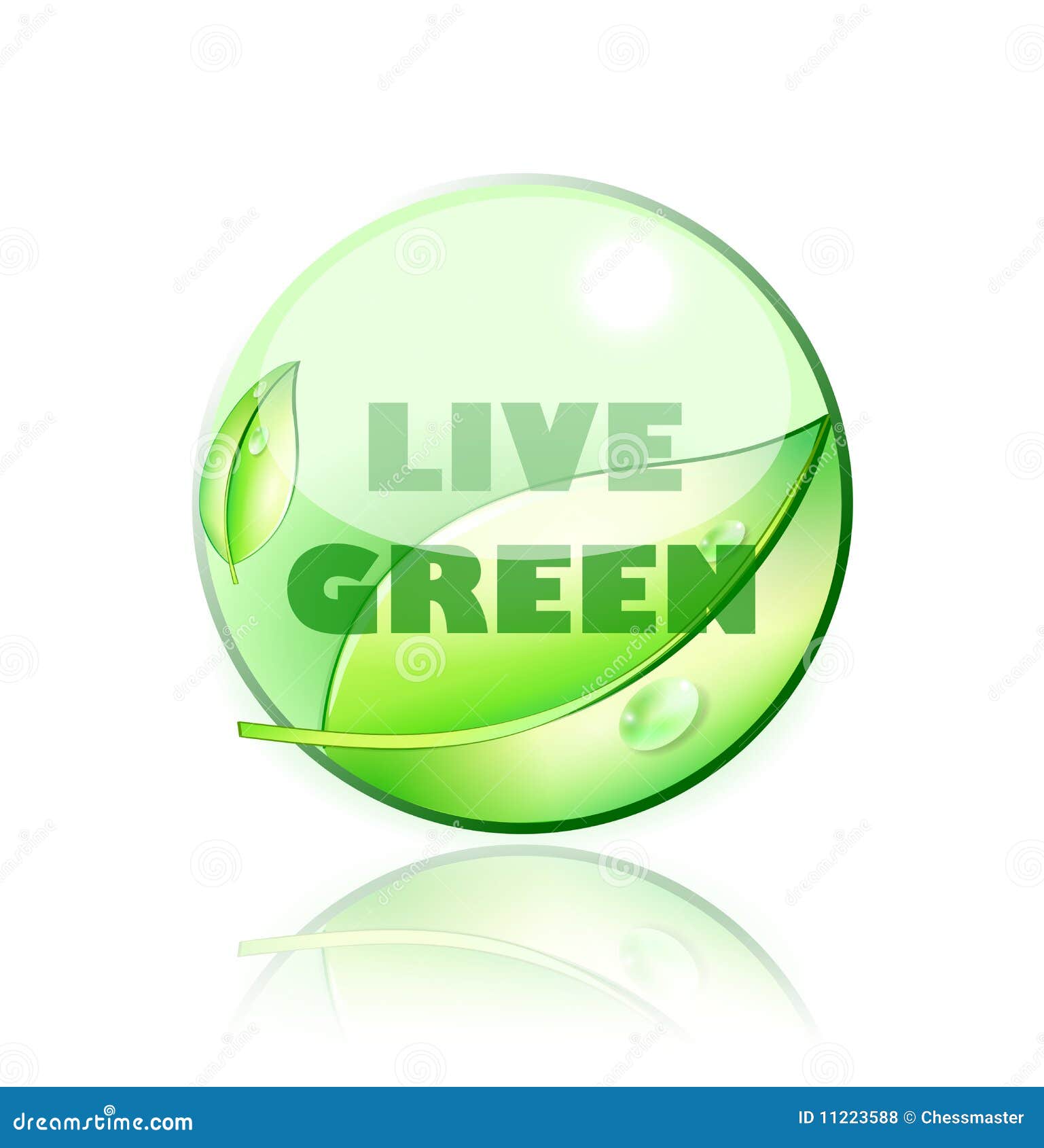Live green stock vector. Illustration of pictogram, grass 11223588