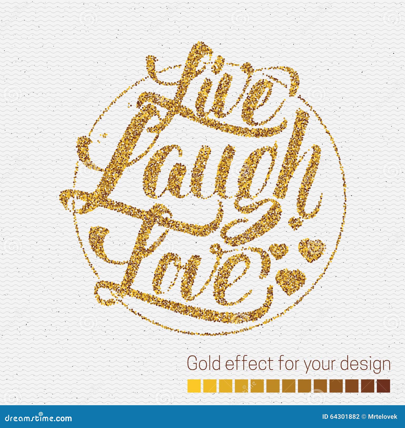 Live laugh love Hand lettering quote Stock graphy