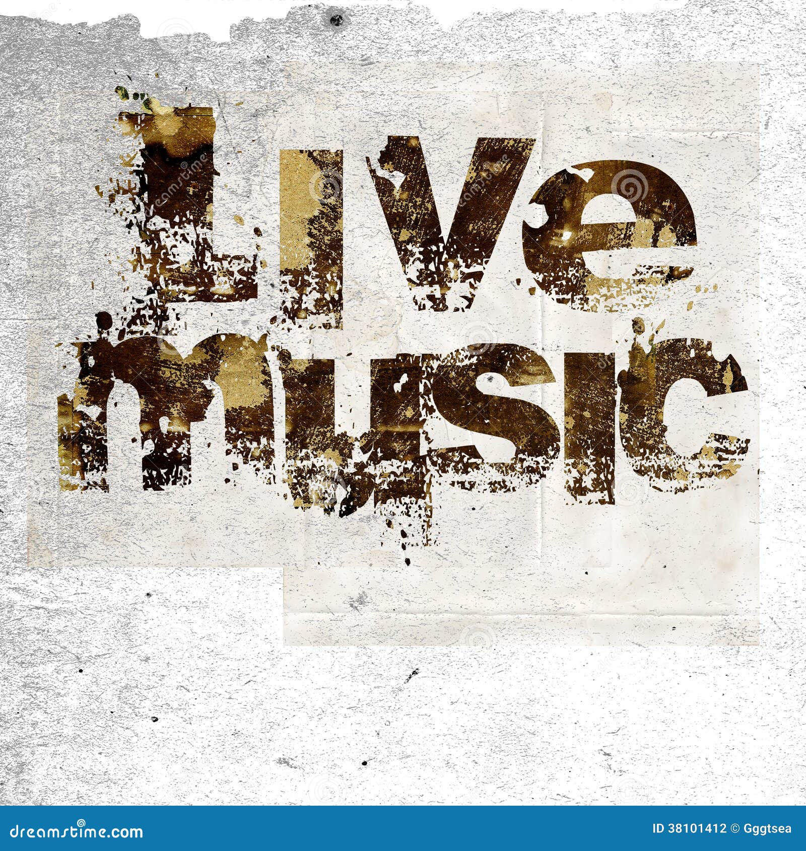 live music grunge background