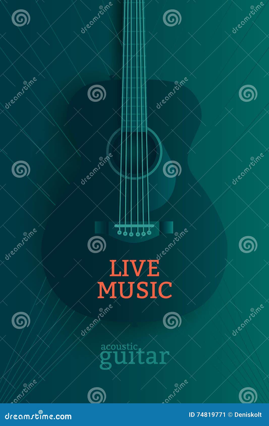 live music poster