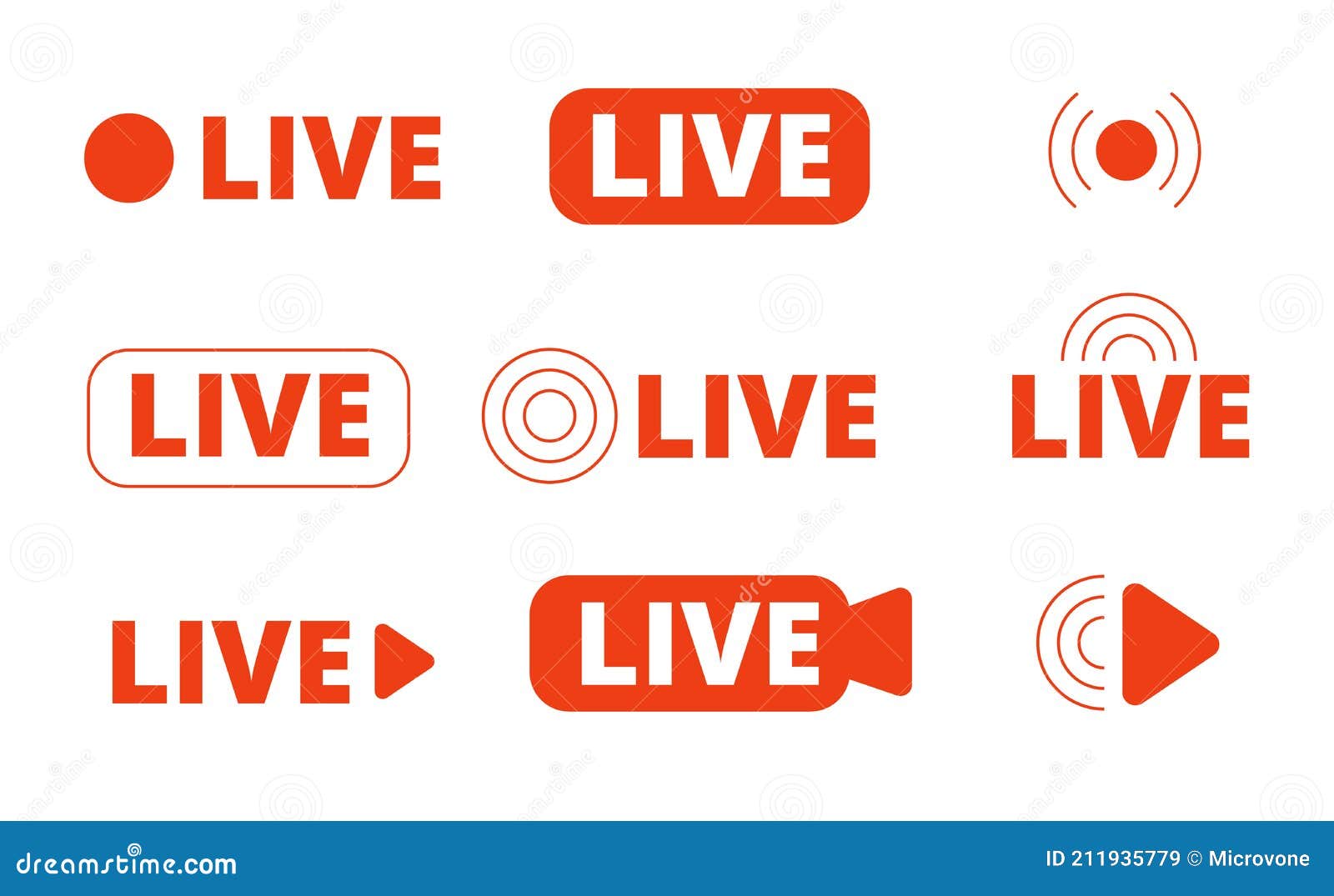 live broadcast logo