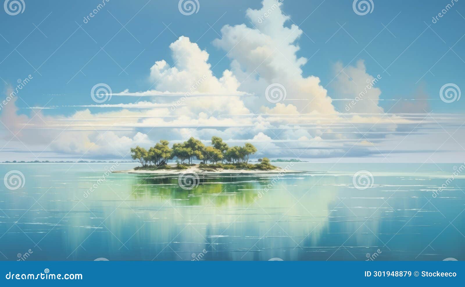 lively nature scenes: an island of sensitivity and beauty